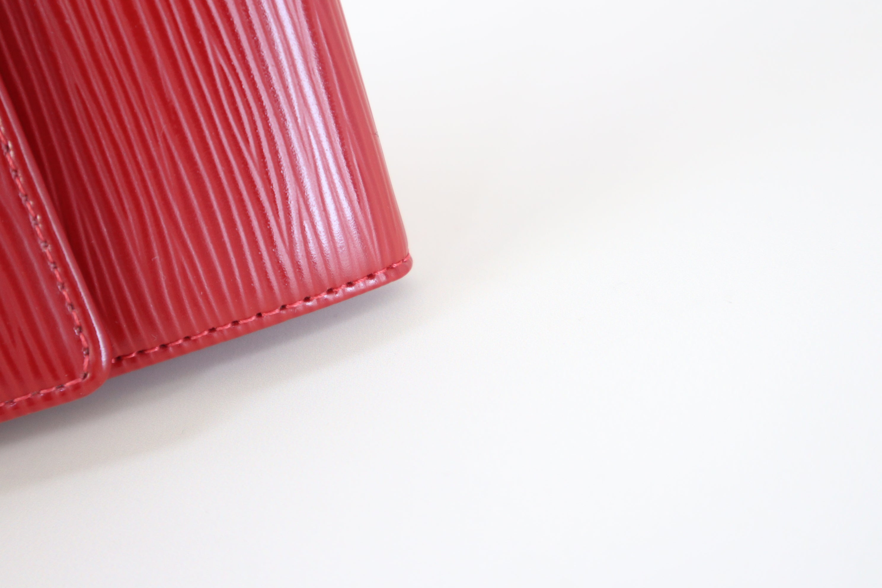 Louis Vuitton Red Sarah Long Wallet