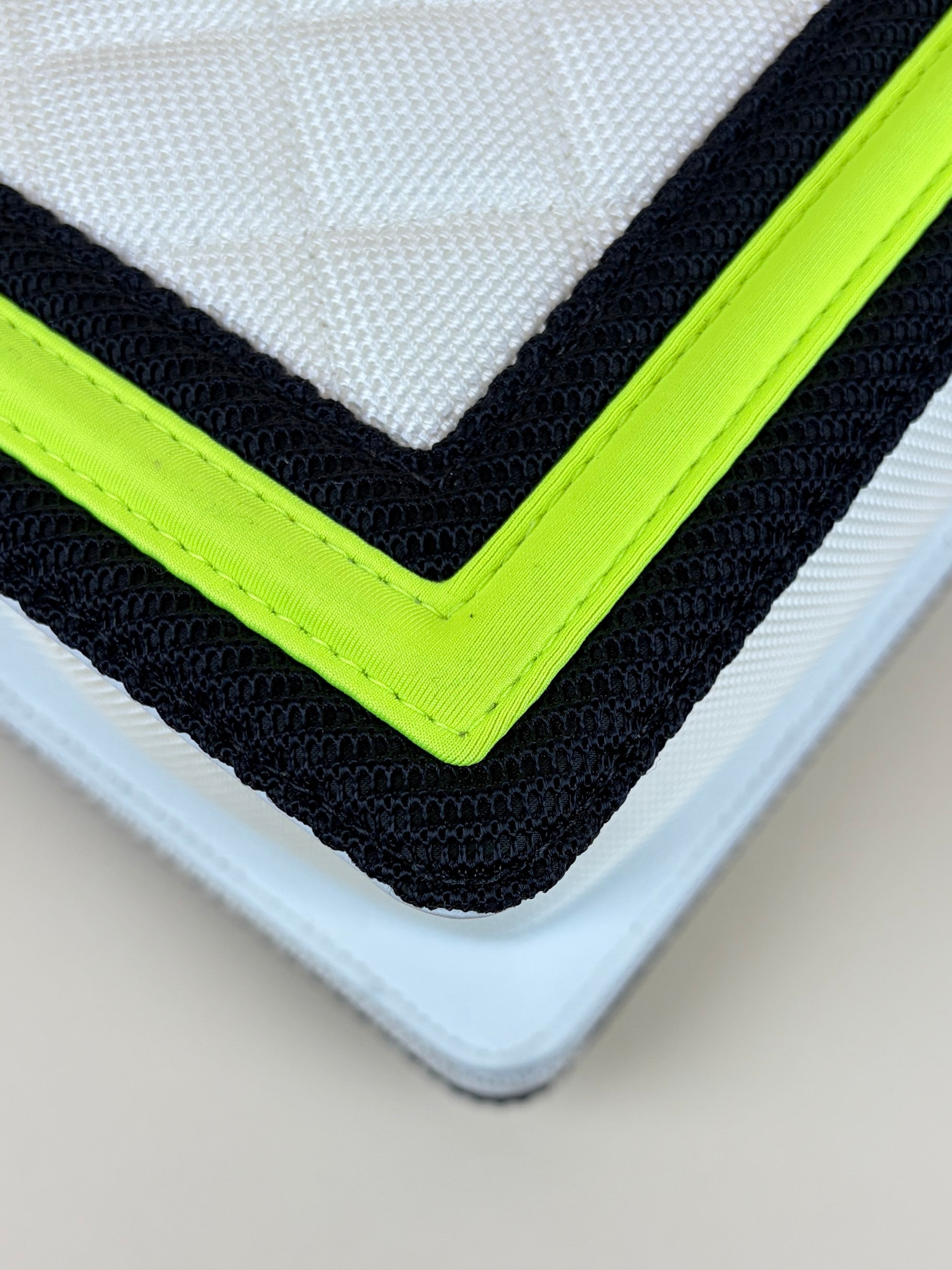 Chanel whitel black/white yellow Quilted Fluo Medium Boy Bag