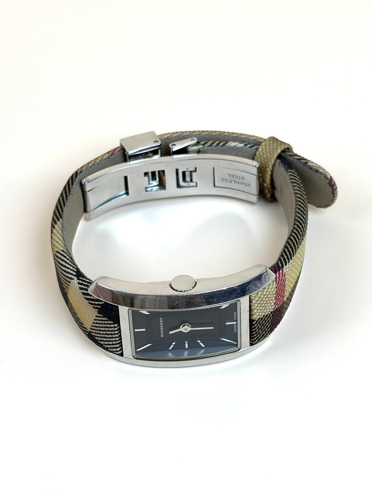 Burberry heritage rectangular black nova Check