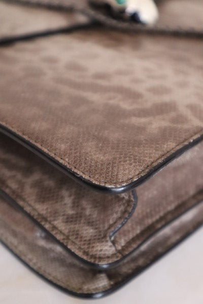 Bvlgari Brown Karung Snakeskin Serpenti Forever Crossbody Bag-handbag-Bvlgari-The Closet Egypt