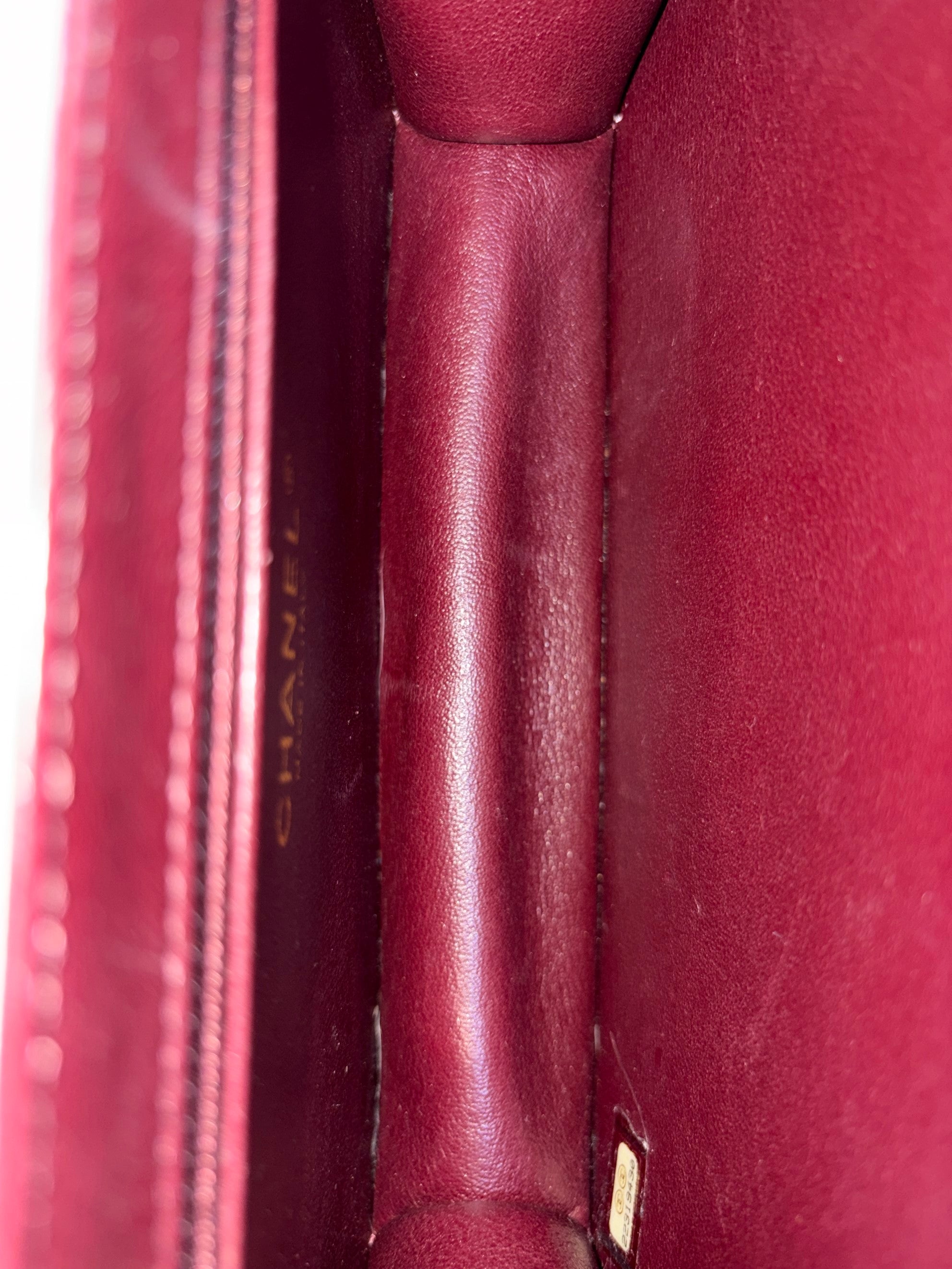 Chanel pink sheepskin quilted mini beauty lock flap bag