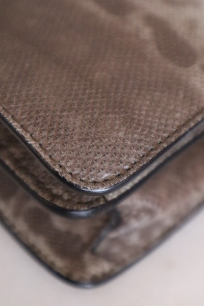 Bvlgari Brown Karung Snakeskin Serpenti Forever Crossbody Bag-handbag-Bvlgari-The Closet Egypt