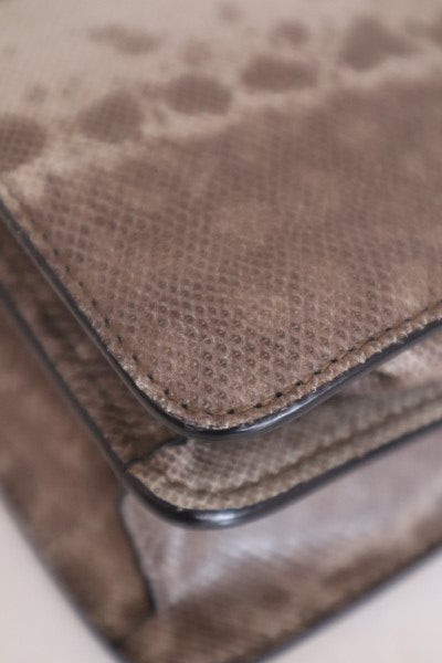 Bvlgari Brown Karung Snakeskin Serpenti Forever Crossbody Bag-handbag-Bvlgari-The Closet Egypt