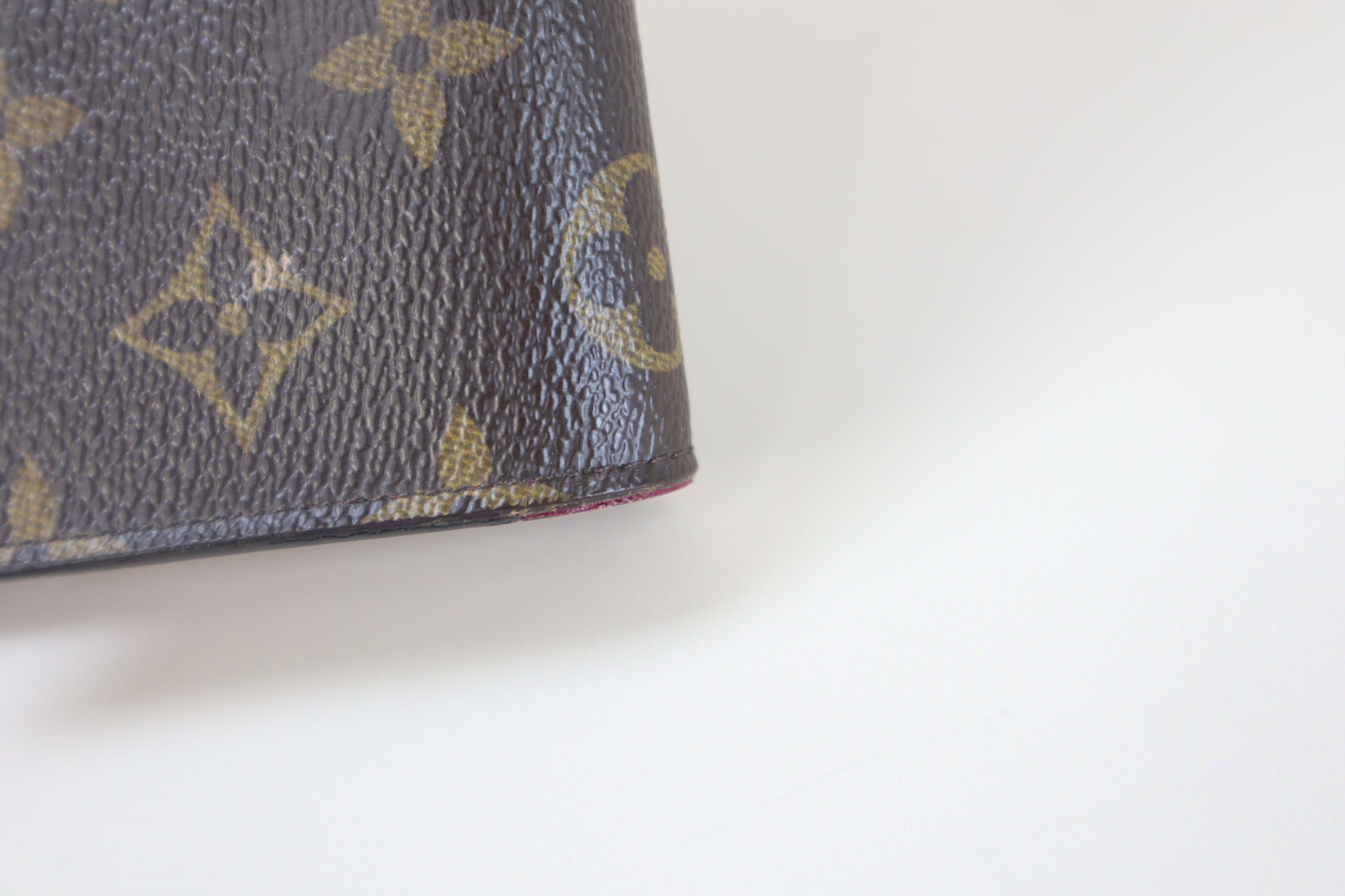 Louis Vuitton Monogram Fuchsia Portefeuille Flore Long Wallet