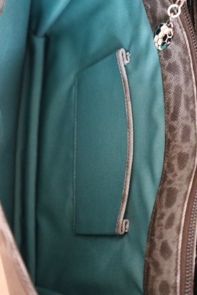 Bvlgari Brown Karung Snakeskin Serpenti Forever Crossbody Bag-handbag-Bvlgari-The Closet Egypt