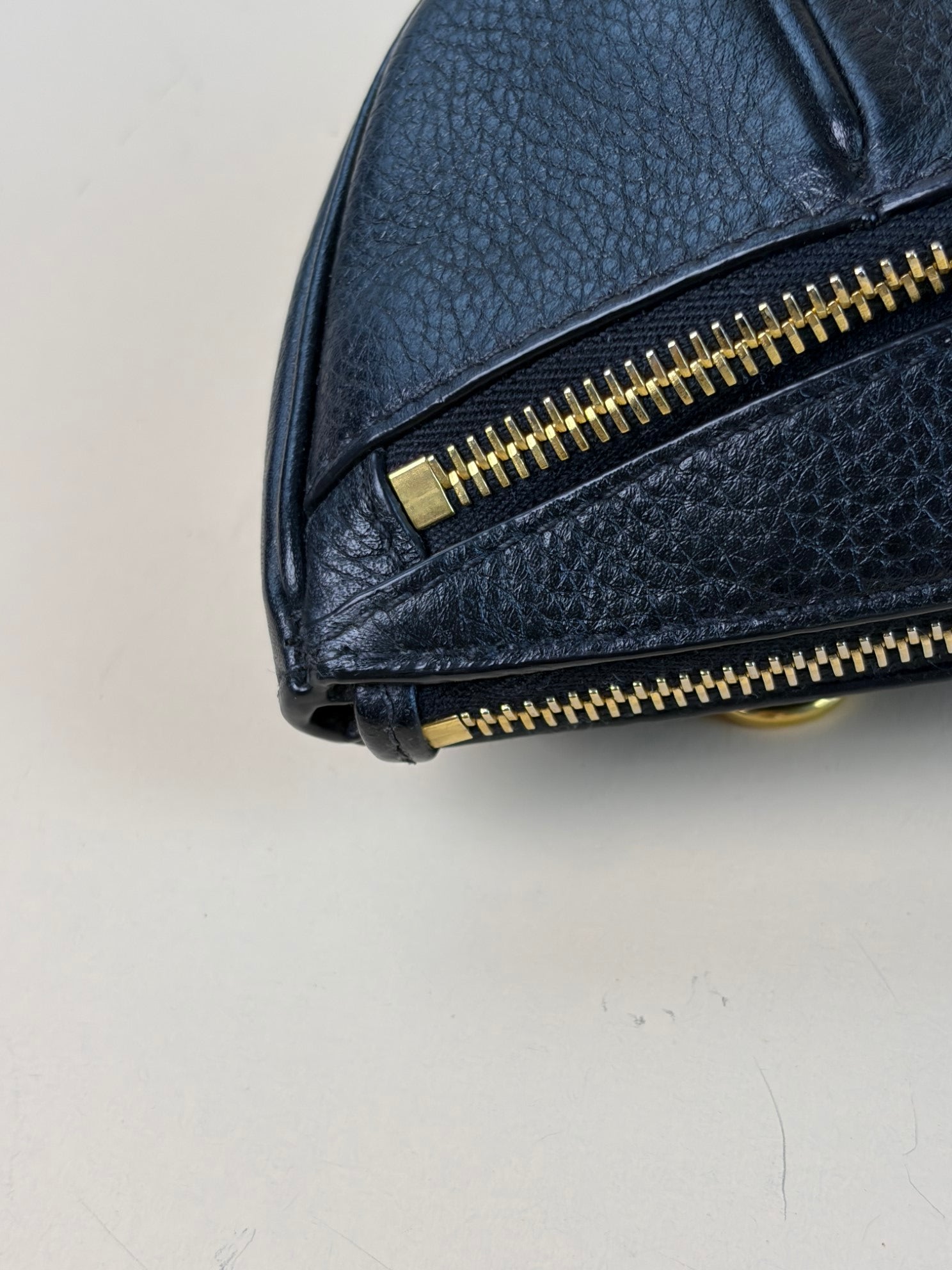 PRADA vitello danio black waist bag