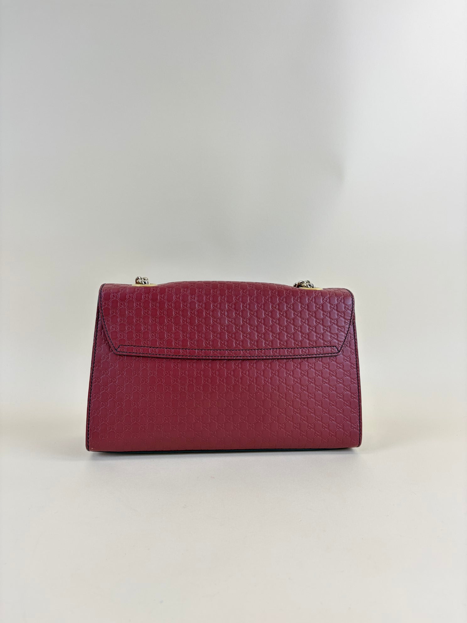 Gucci Red Emily Medium Shoulder Bag