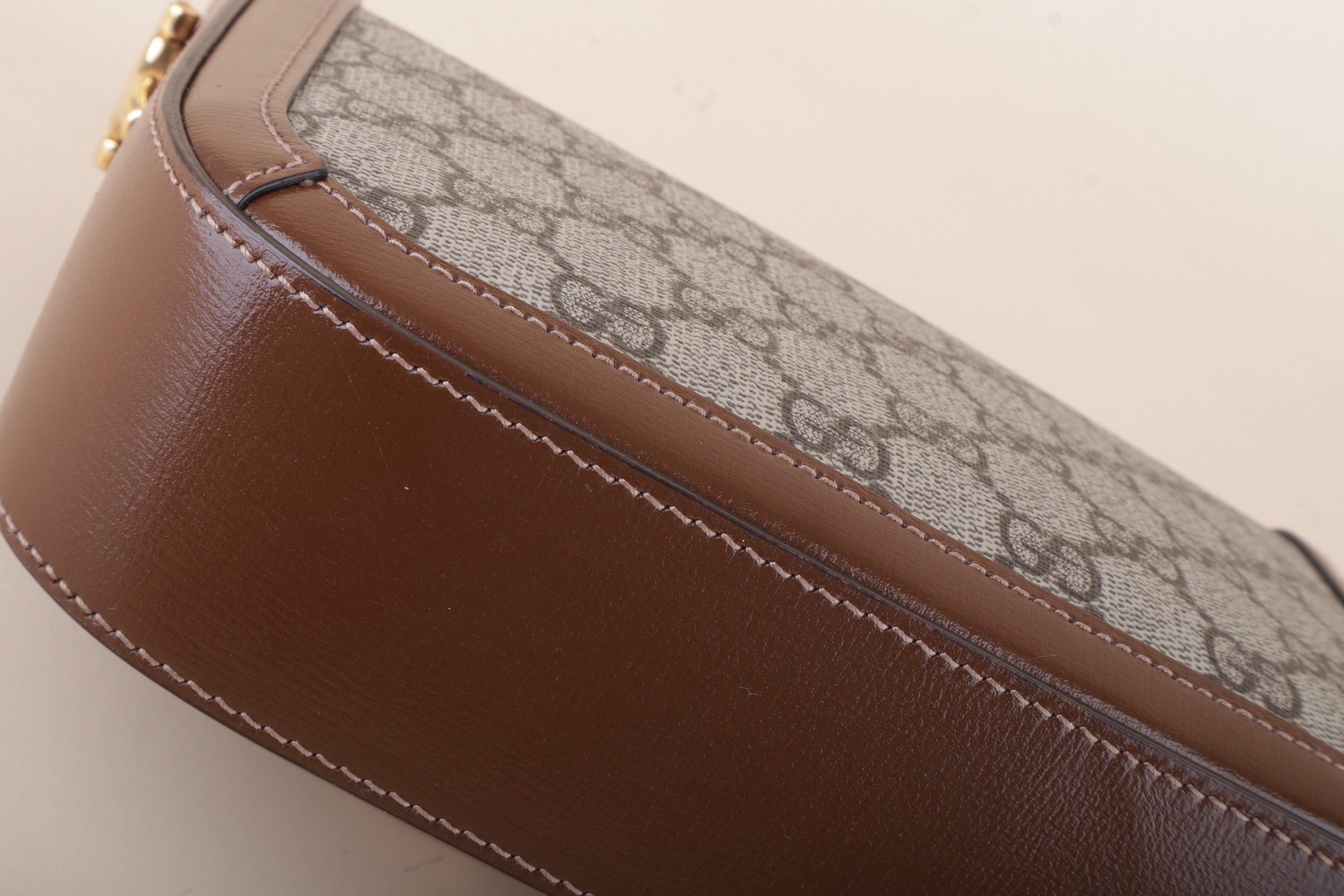 Gucci Bicolor Horsebit 1955 Small Crossbody Bag-handbag-Gucci-The Closet Egypt