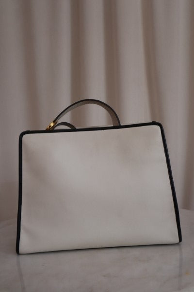 Fendi Bicolor Zucca Velvet Print Runway Bag-handbag-Fendi-The Closet Egypt