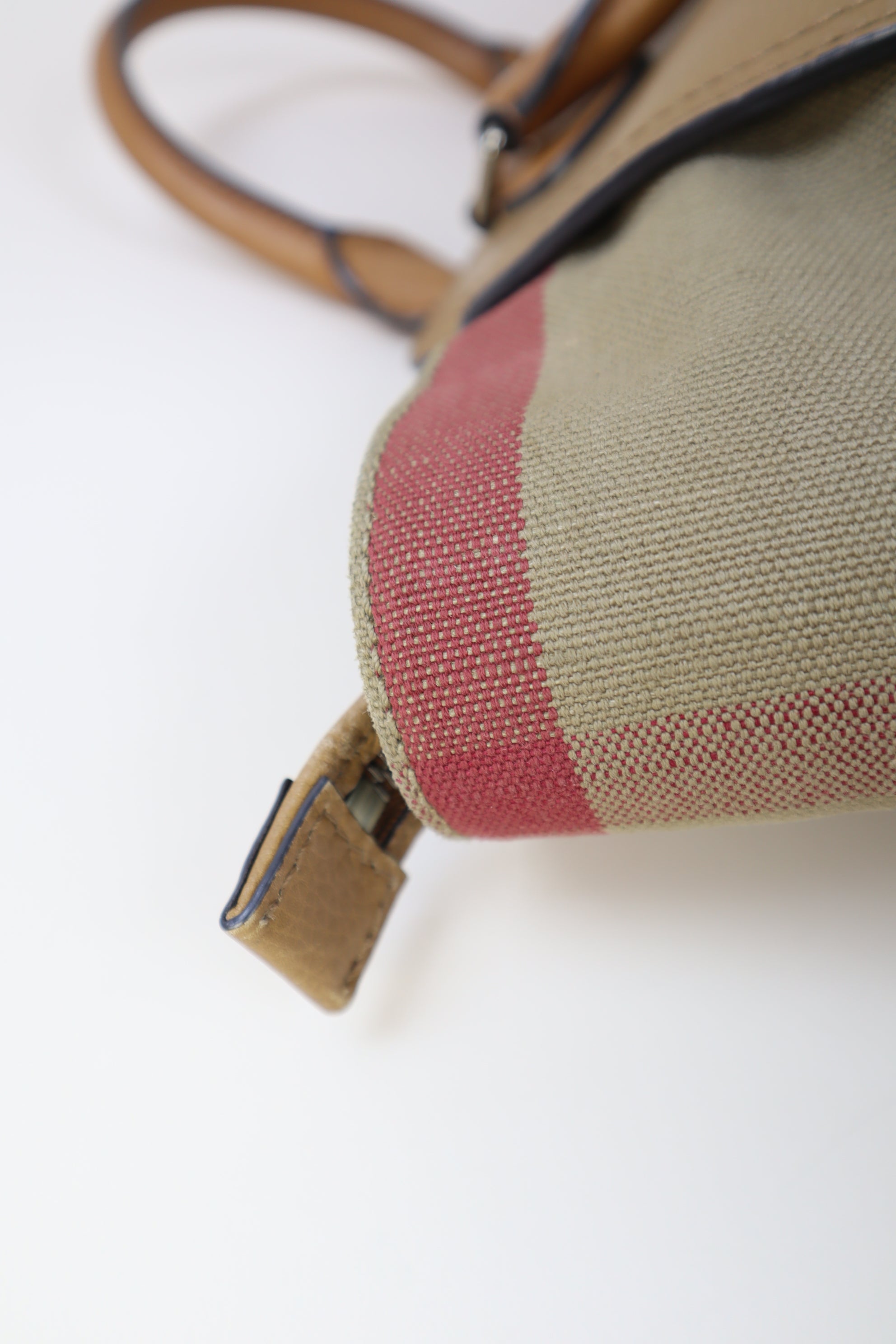 Burberry Beige Harcourt Medium Tote Bag