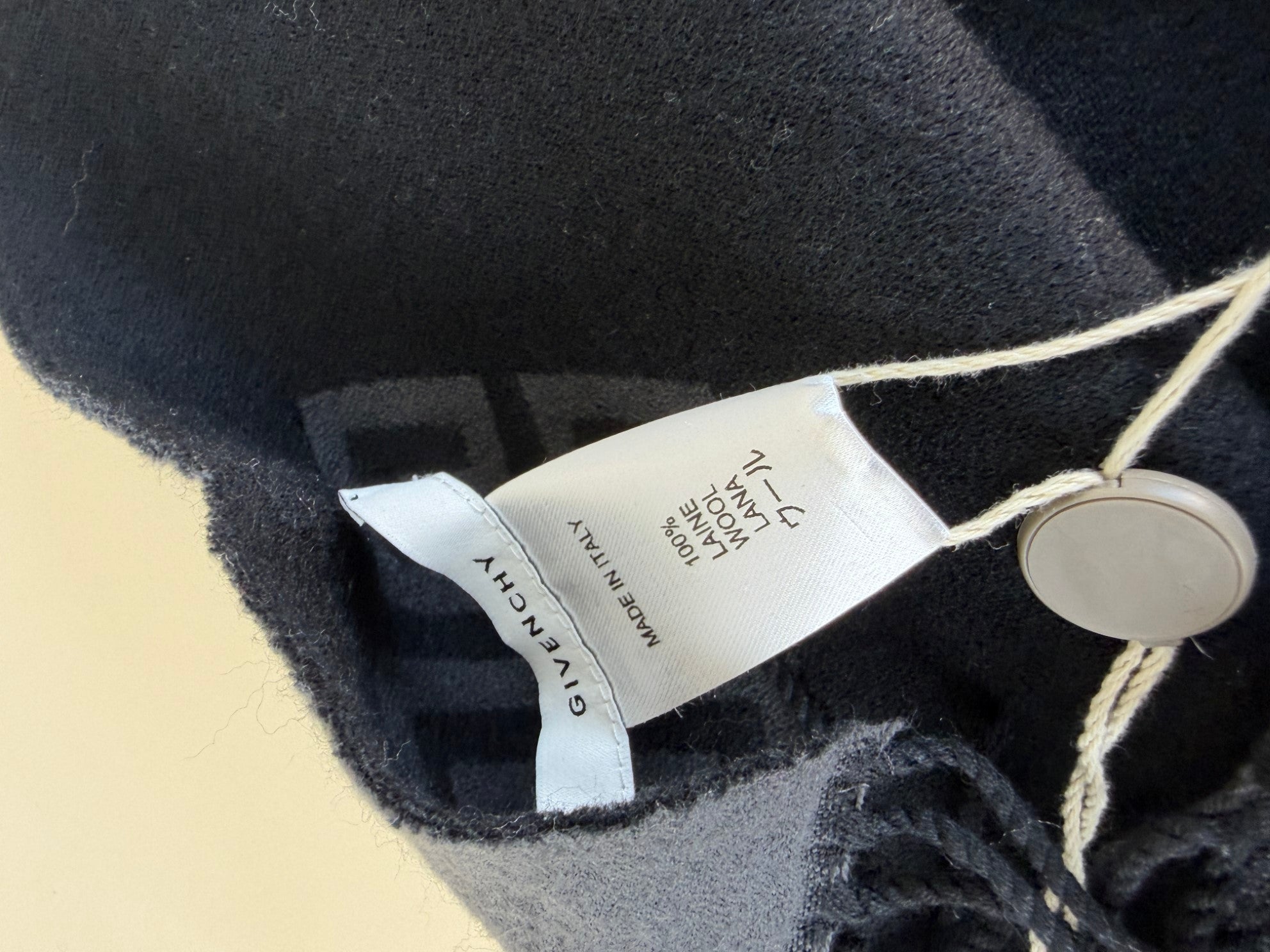 Givenchy Bicolor 4G Reversible Wool Scarf