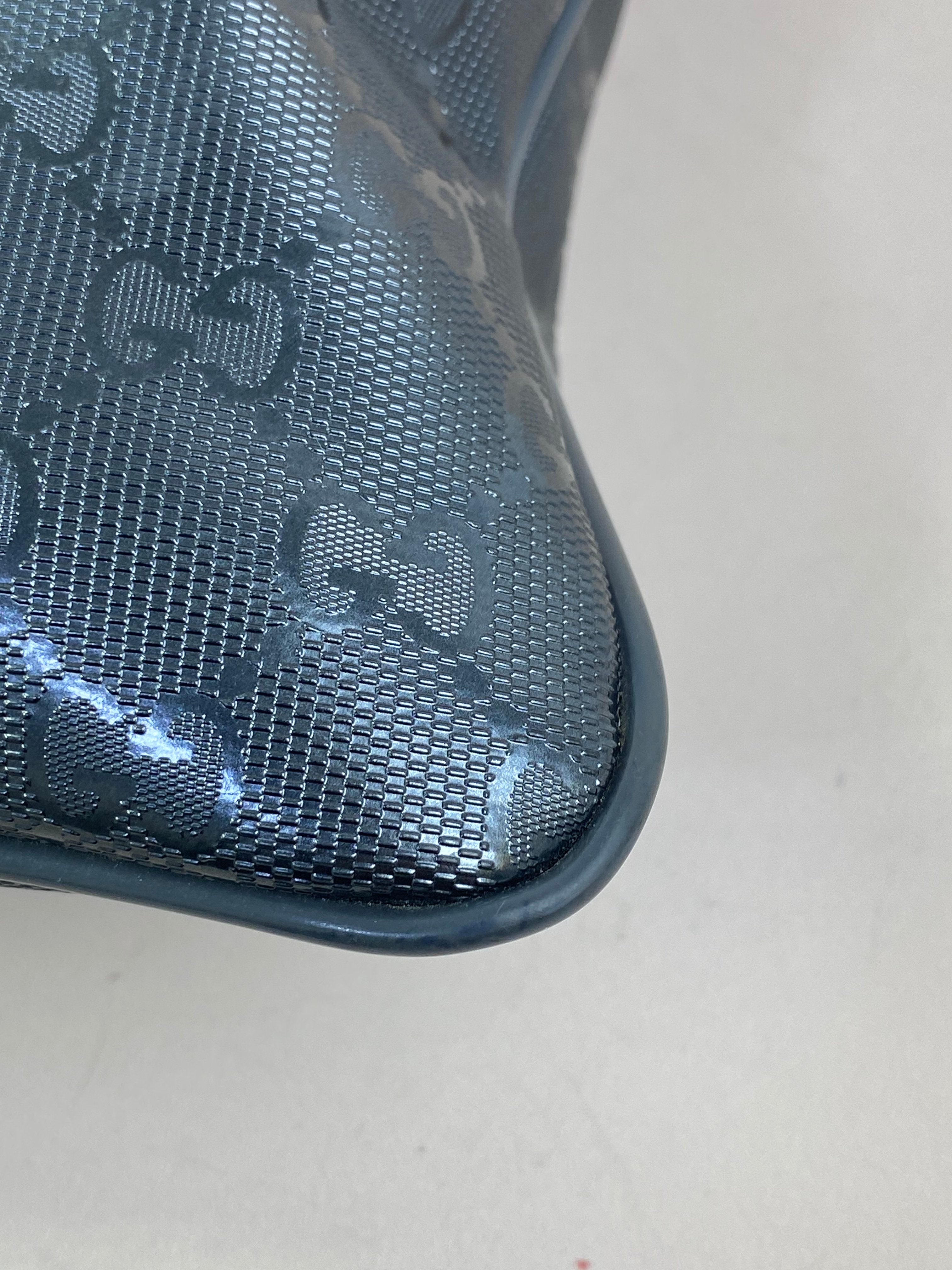 Gucci Gray GG Messenger Bag