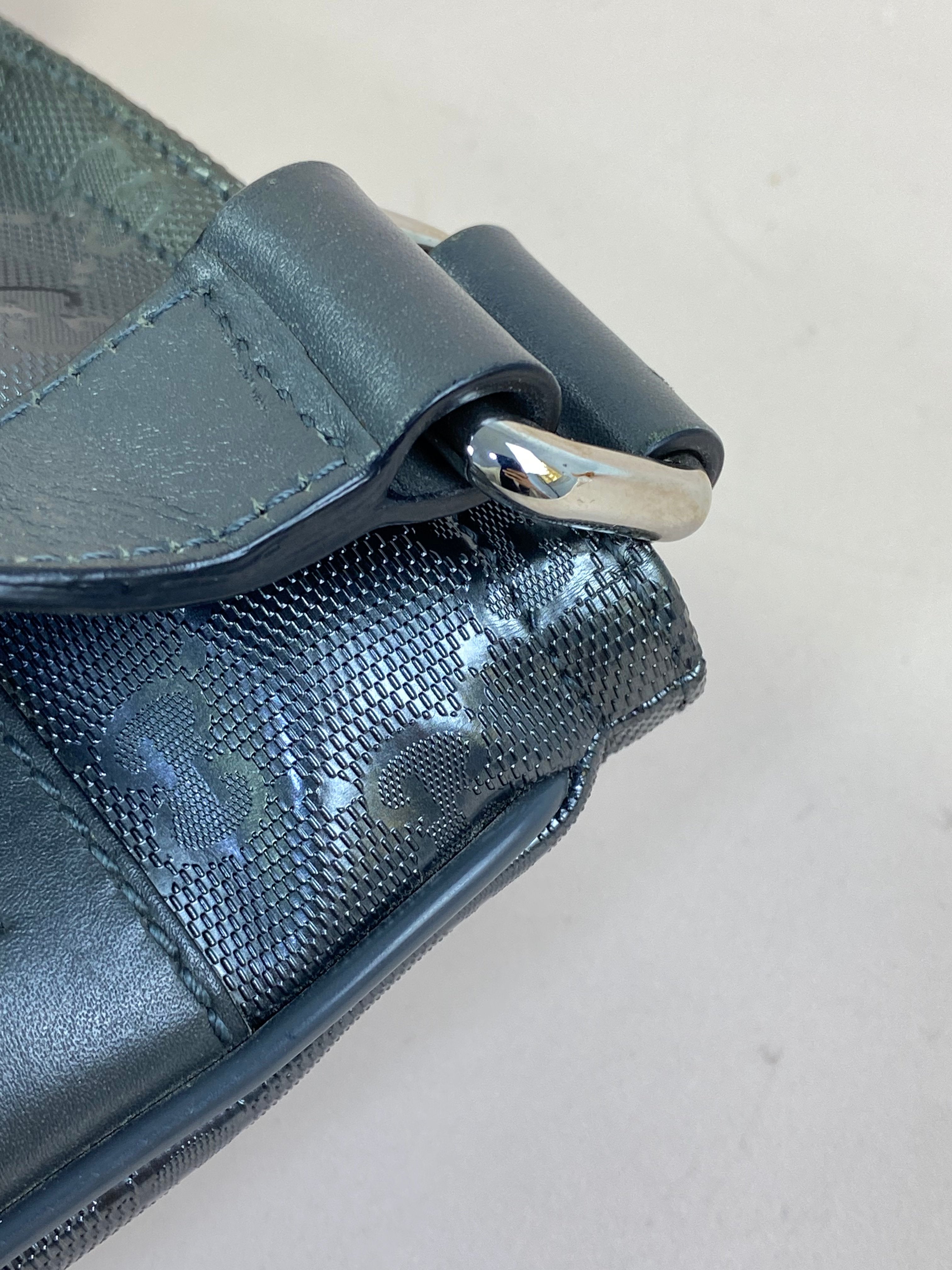 Gucci Gray GG Messenger Bag