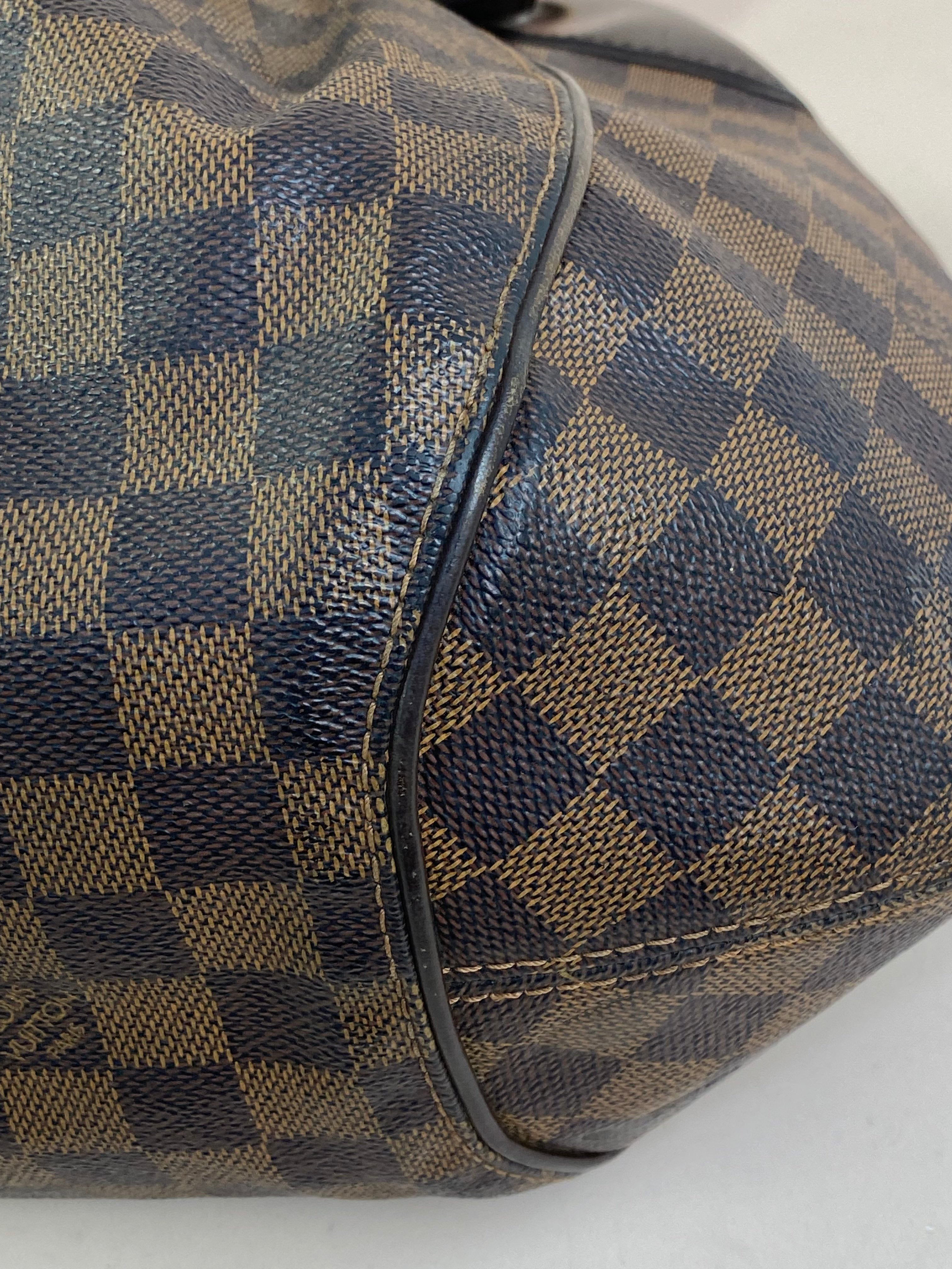 Louis Vuitton Damier Ebene Sistina Tote Bag