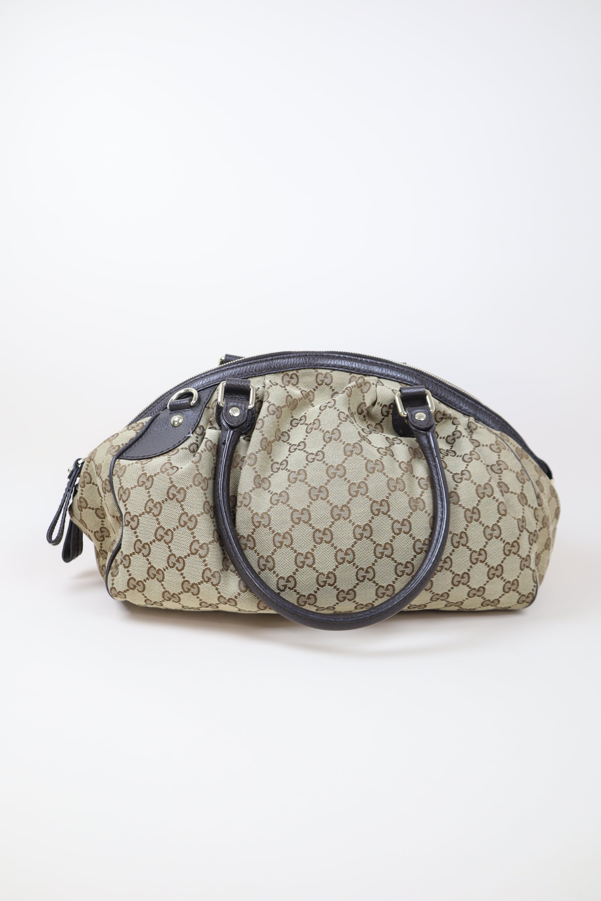 Gucci Ebony GG Sukey Bag