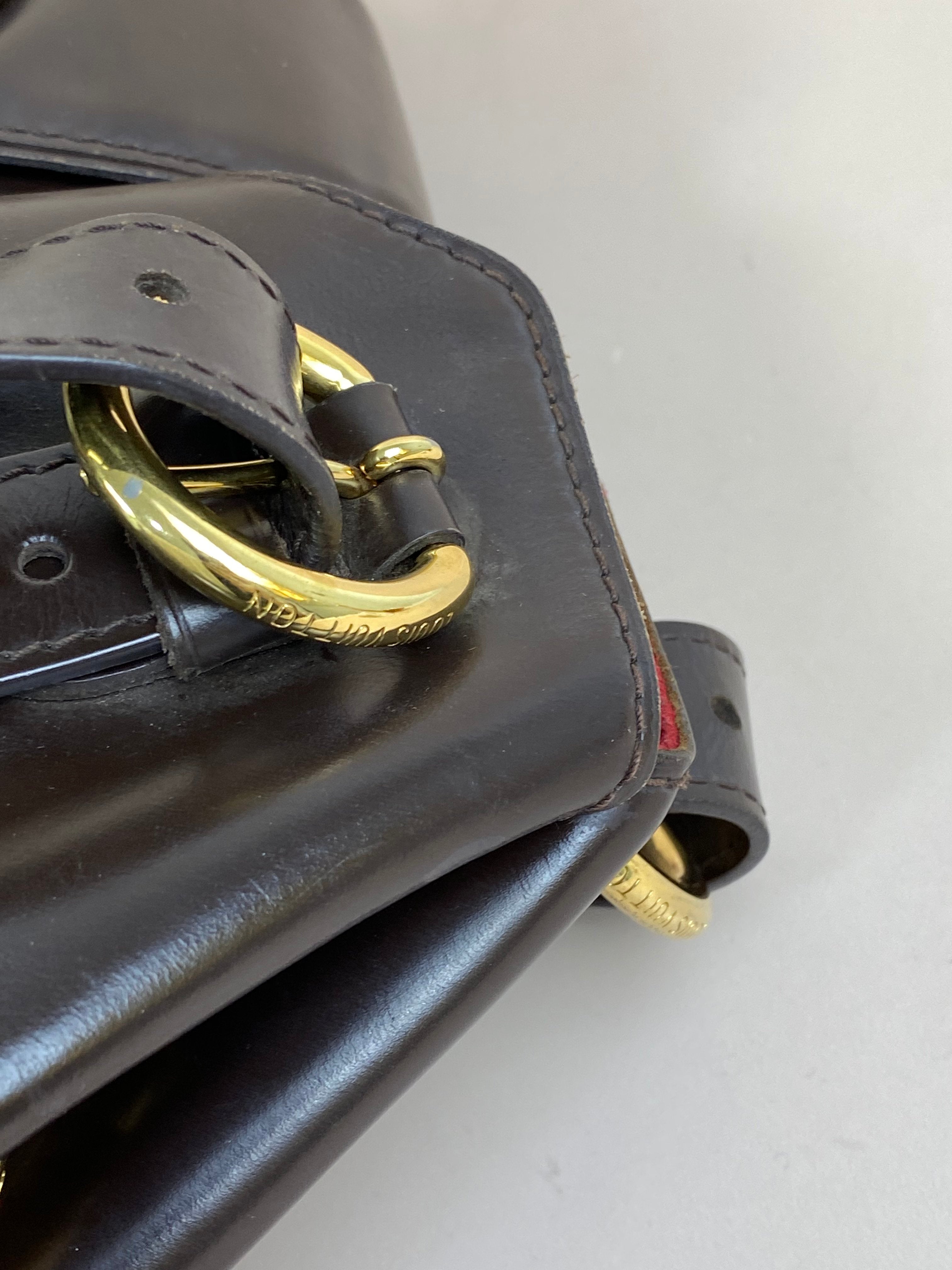 Louis Vuitton Damier Ebene Sistina Tote Bag