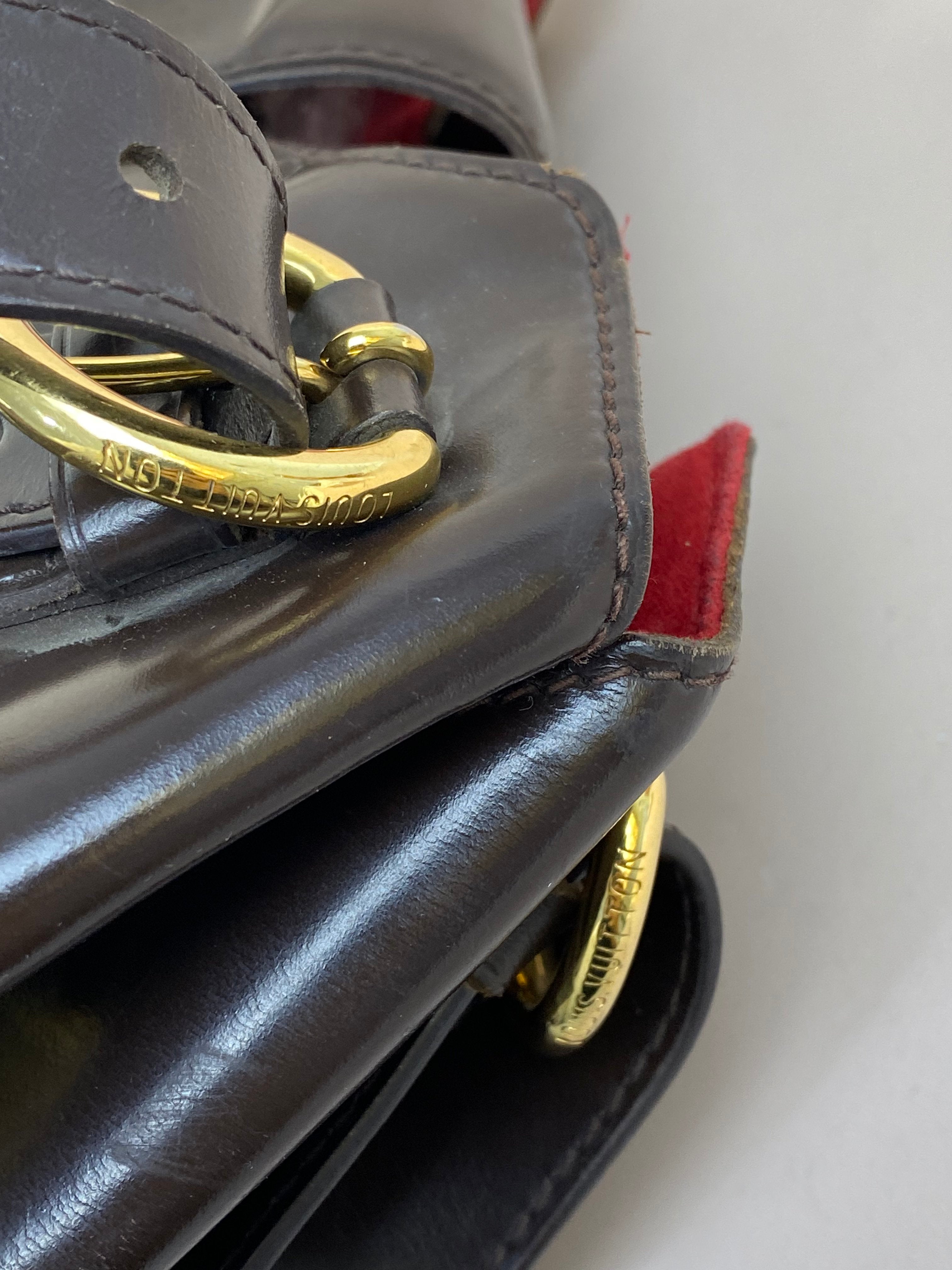 Louis Vuitton Damier Ebene Sistina Tote Bag