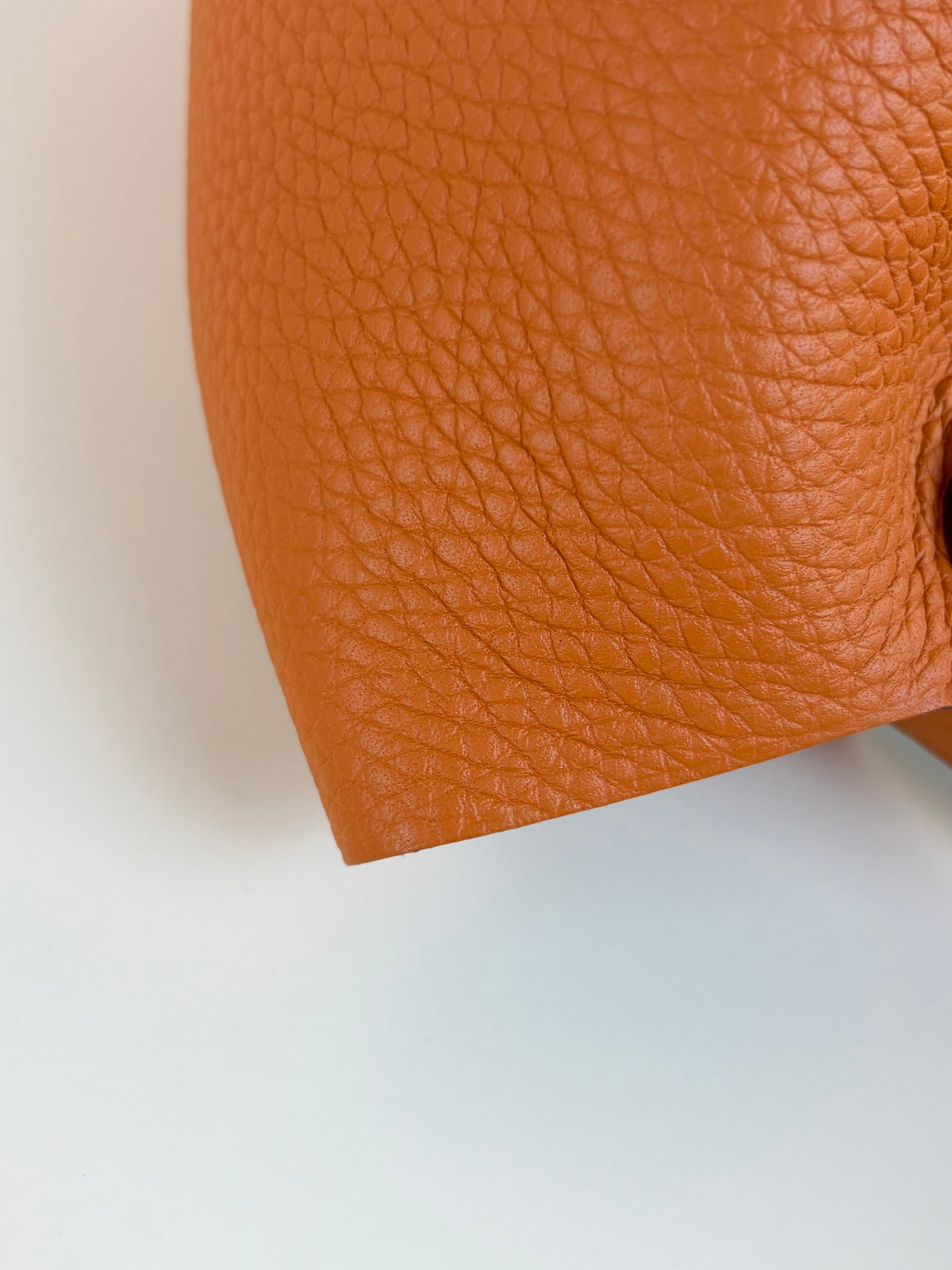 Hermes Orange Picotin Lock 18 taurillon Clemence bag