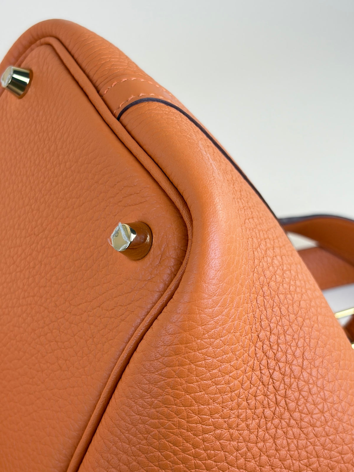Hermes Orange Picotin Lock 18 taurillon Clemence bag