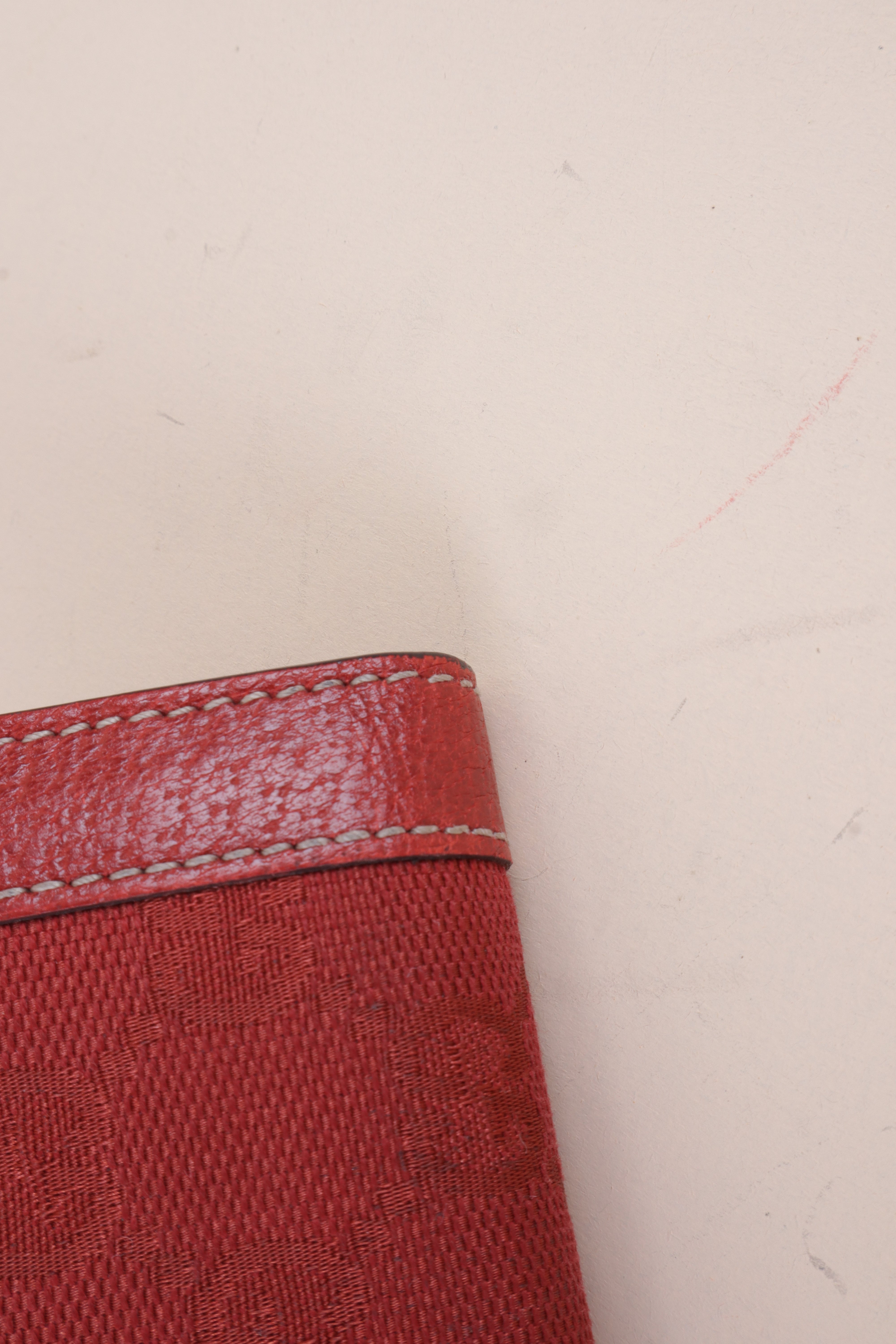Gucci Red GG Long Wallet