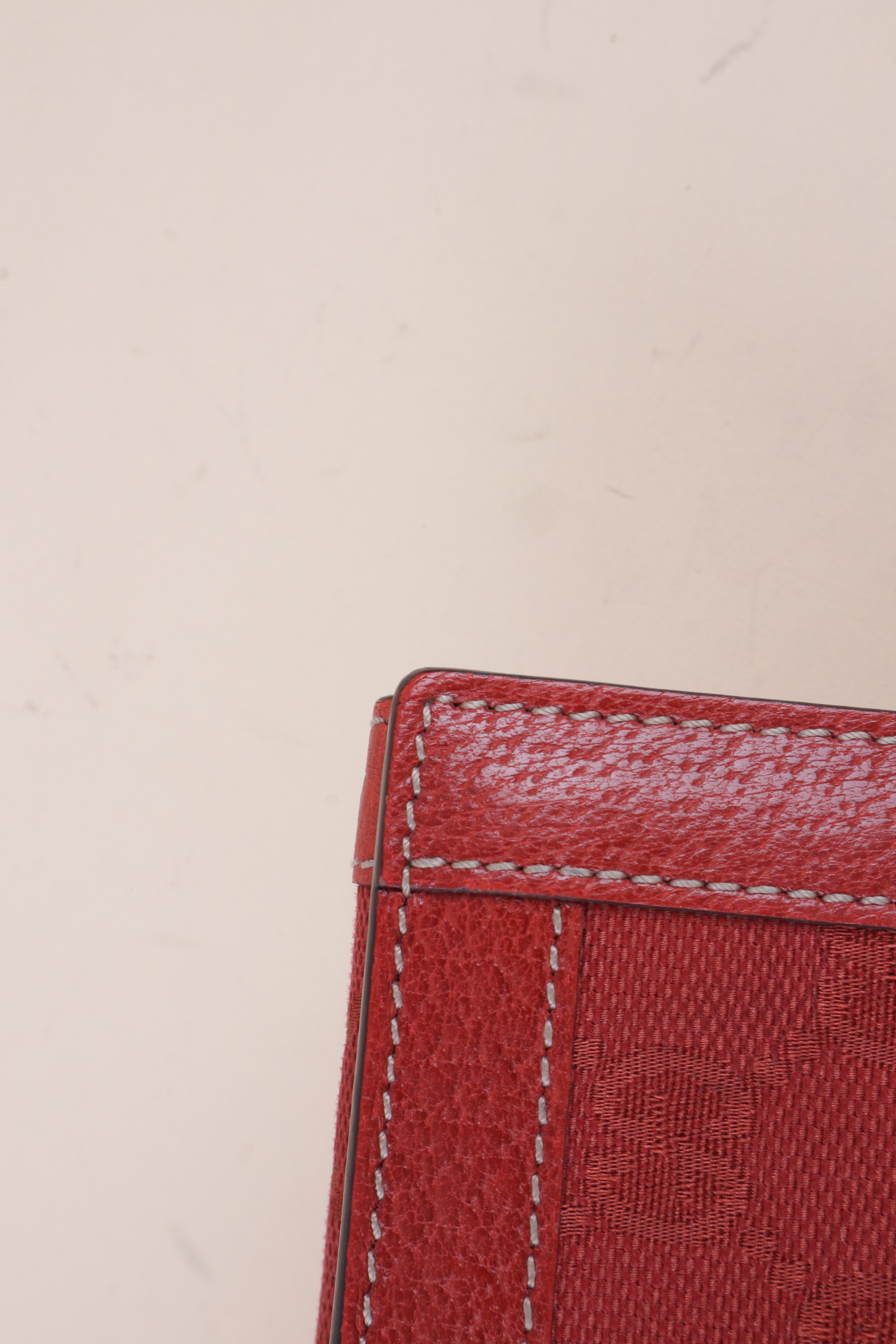 Gucci Red GG Long Wallet