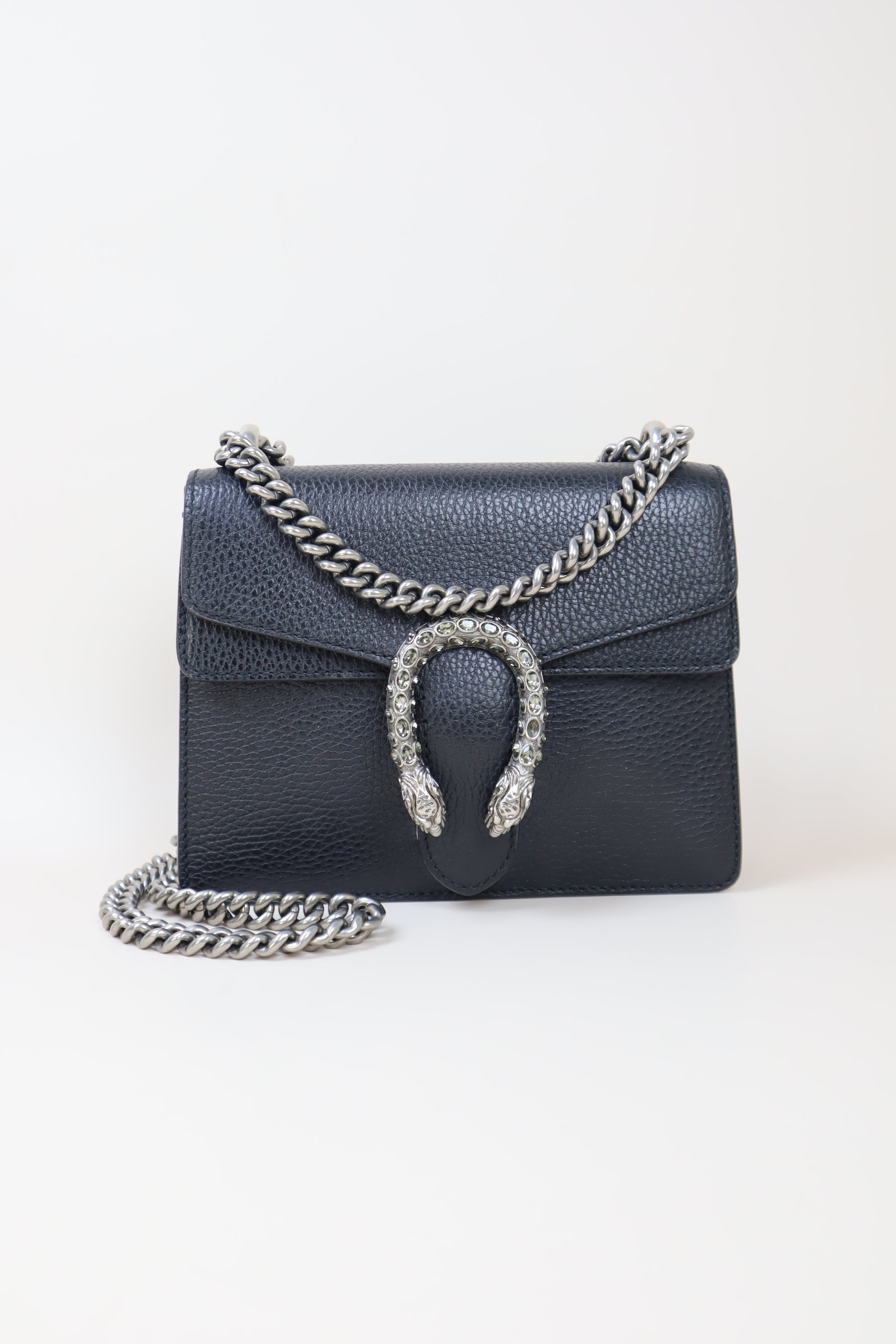 Gucci Black Mini Dionysus Bag