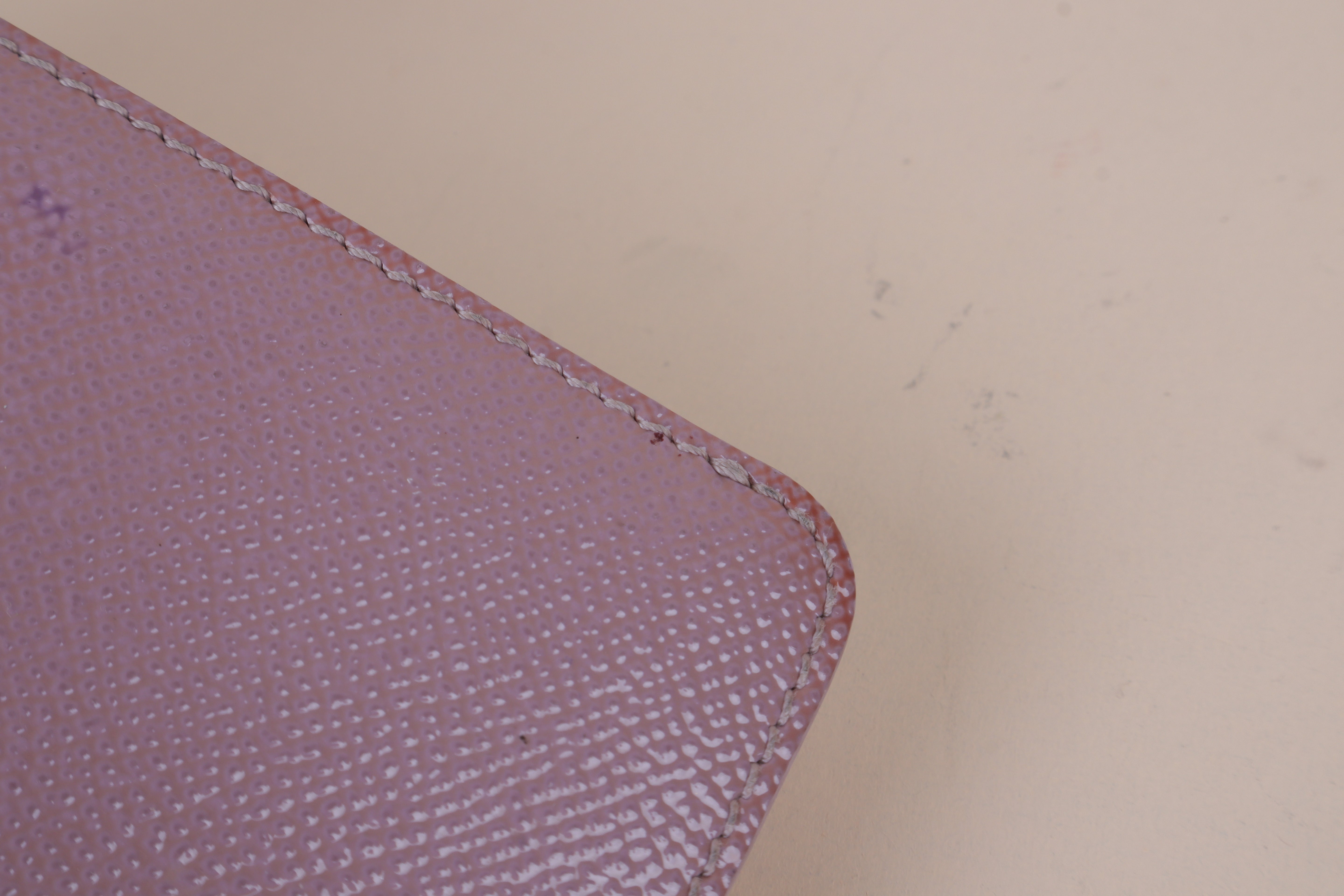 Burberry Light Purple London Bifold Contact Flap Small Wallet