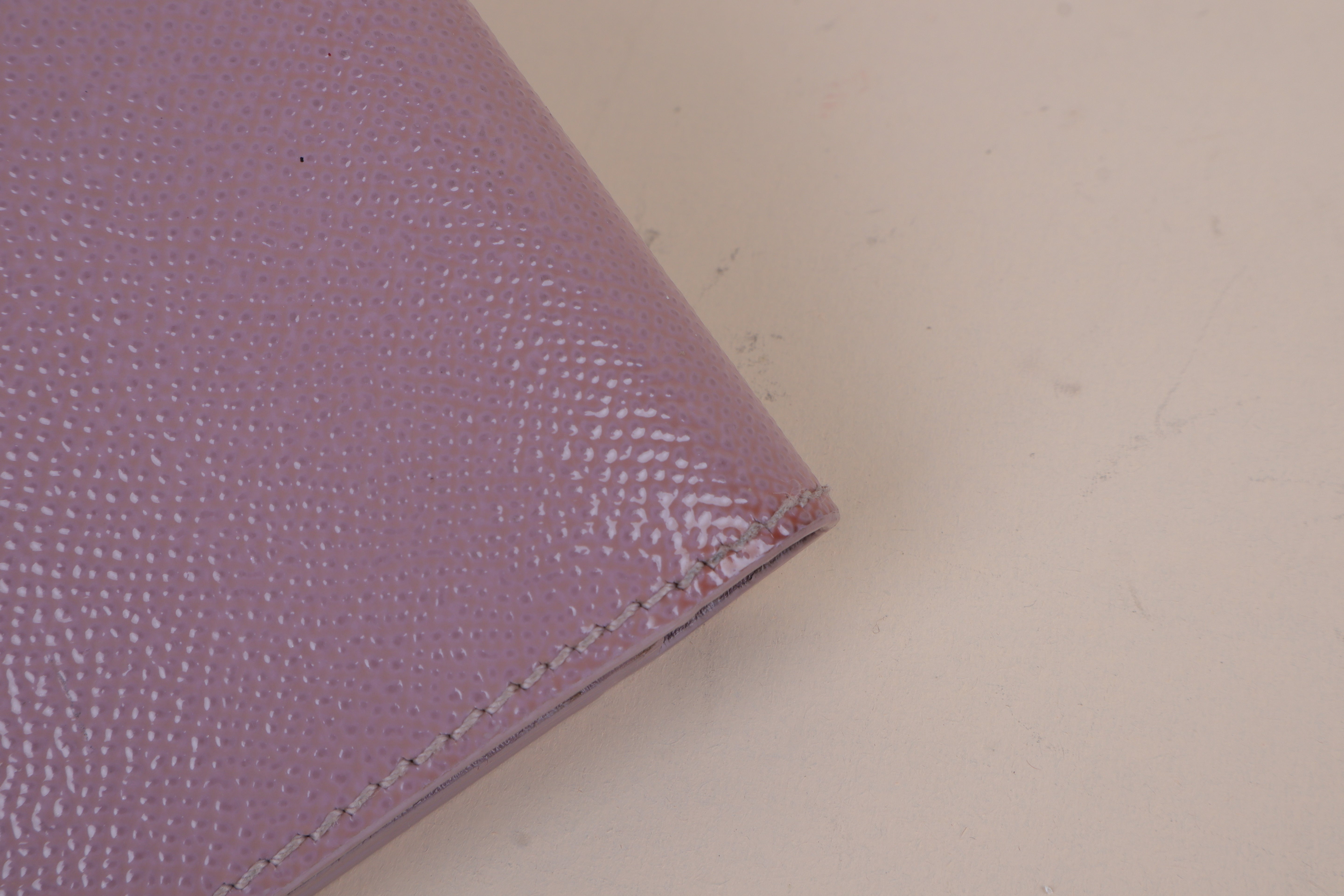 Burberry Light Purple London Bifold Contact Flap Small Wallet