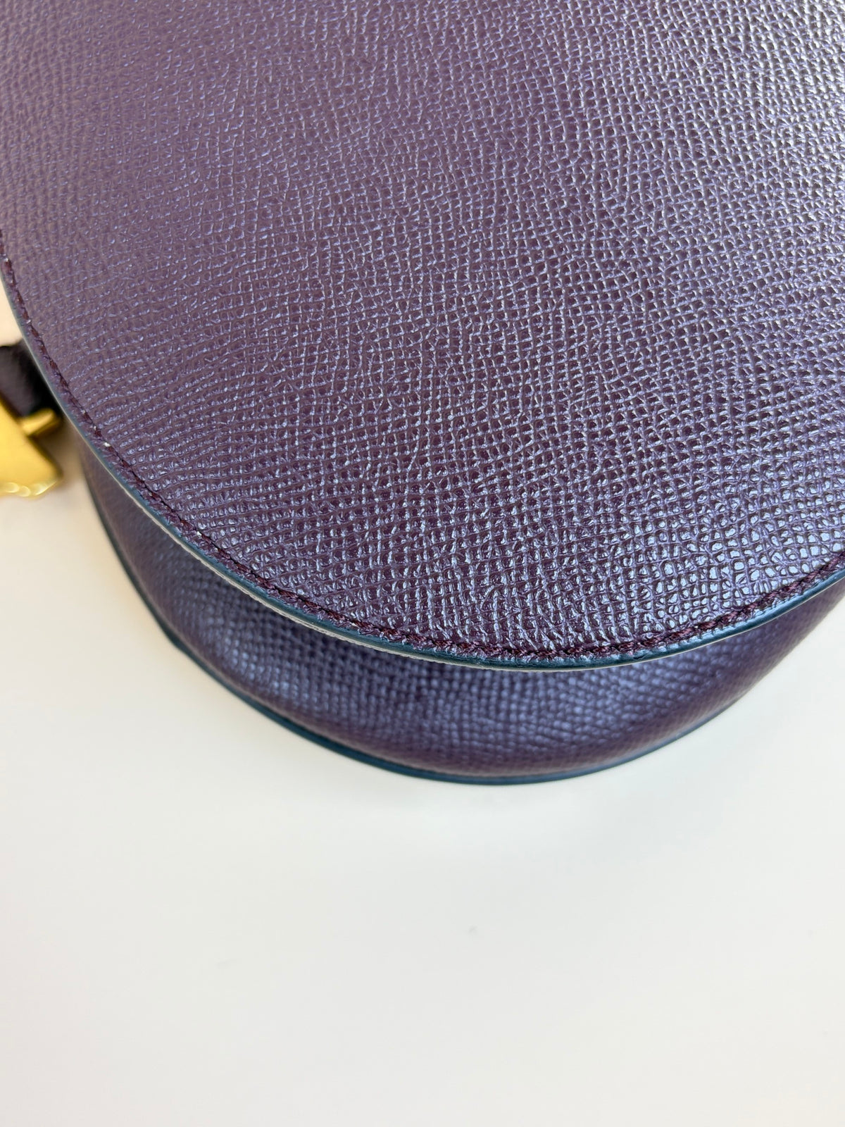 Christian Dior Burgundy Saddle bag