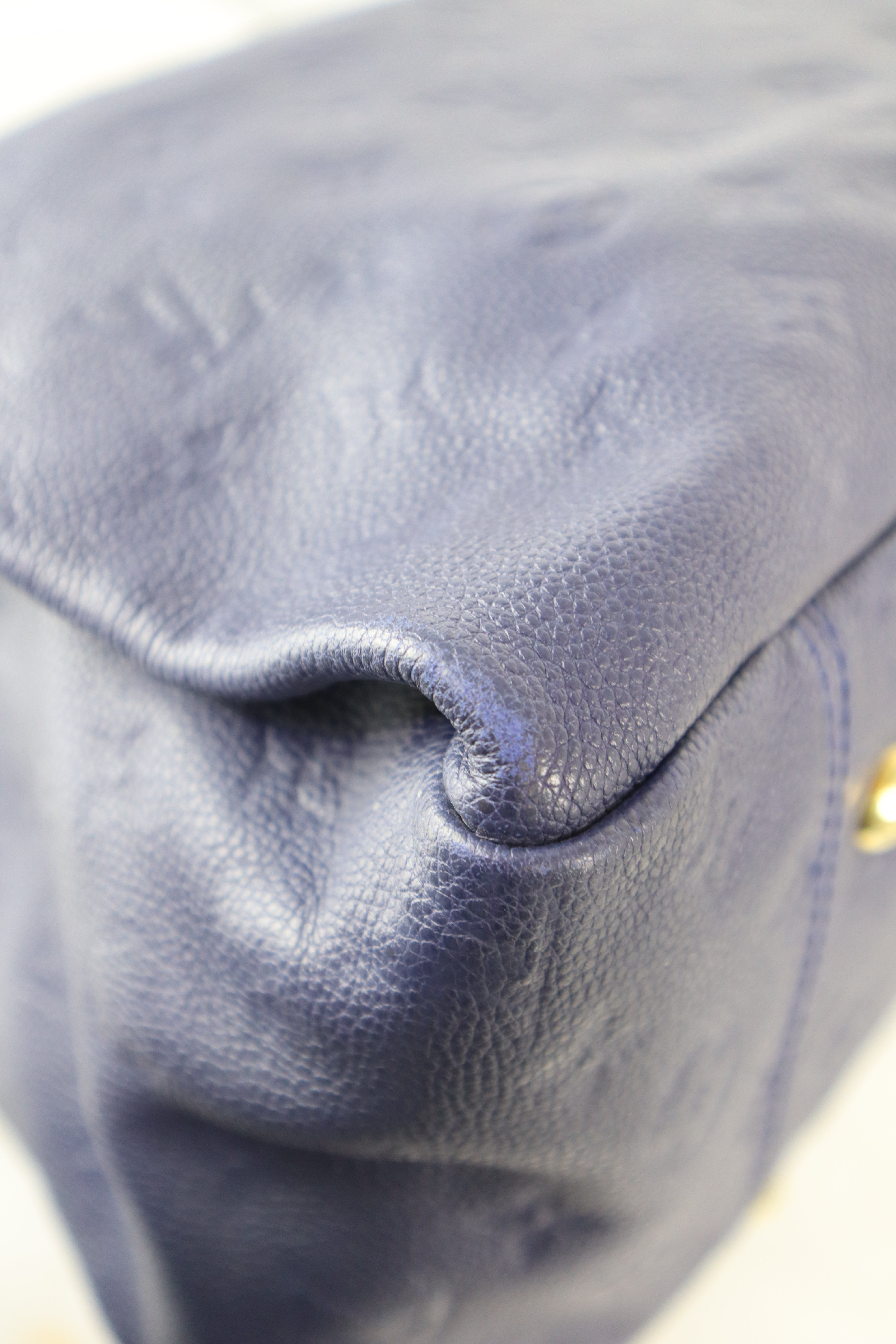 Louis Vuitton Navy Marine Monogram Empreinte Artsy MM Bag
