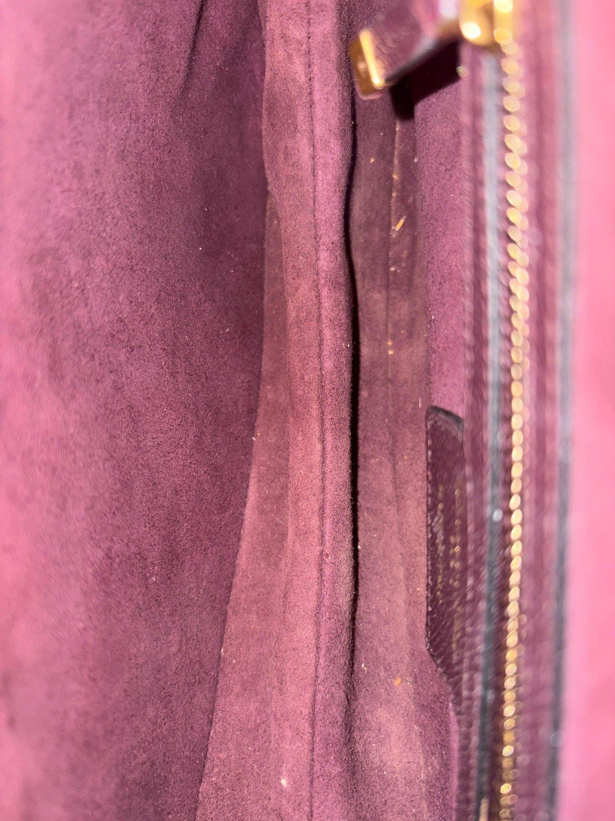 Christian Dior Burgundy Saddle bag