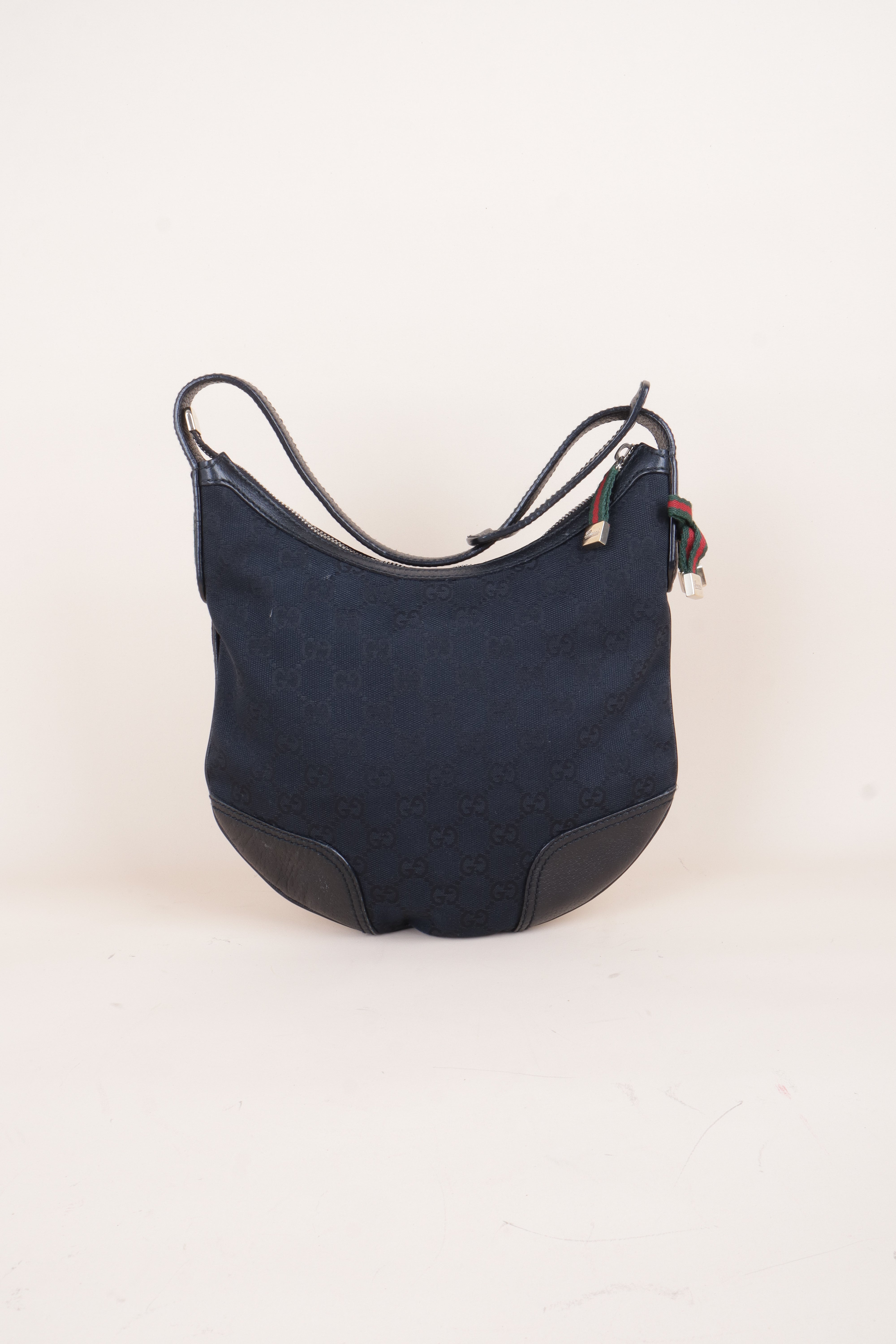 Gucci Black GG Princy Small Hobo Bag