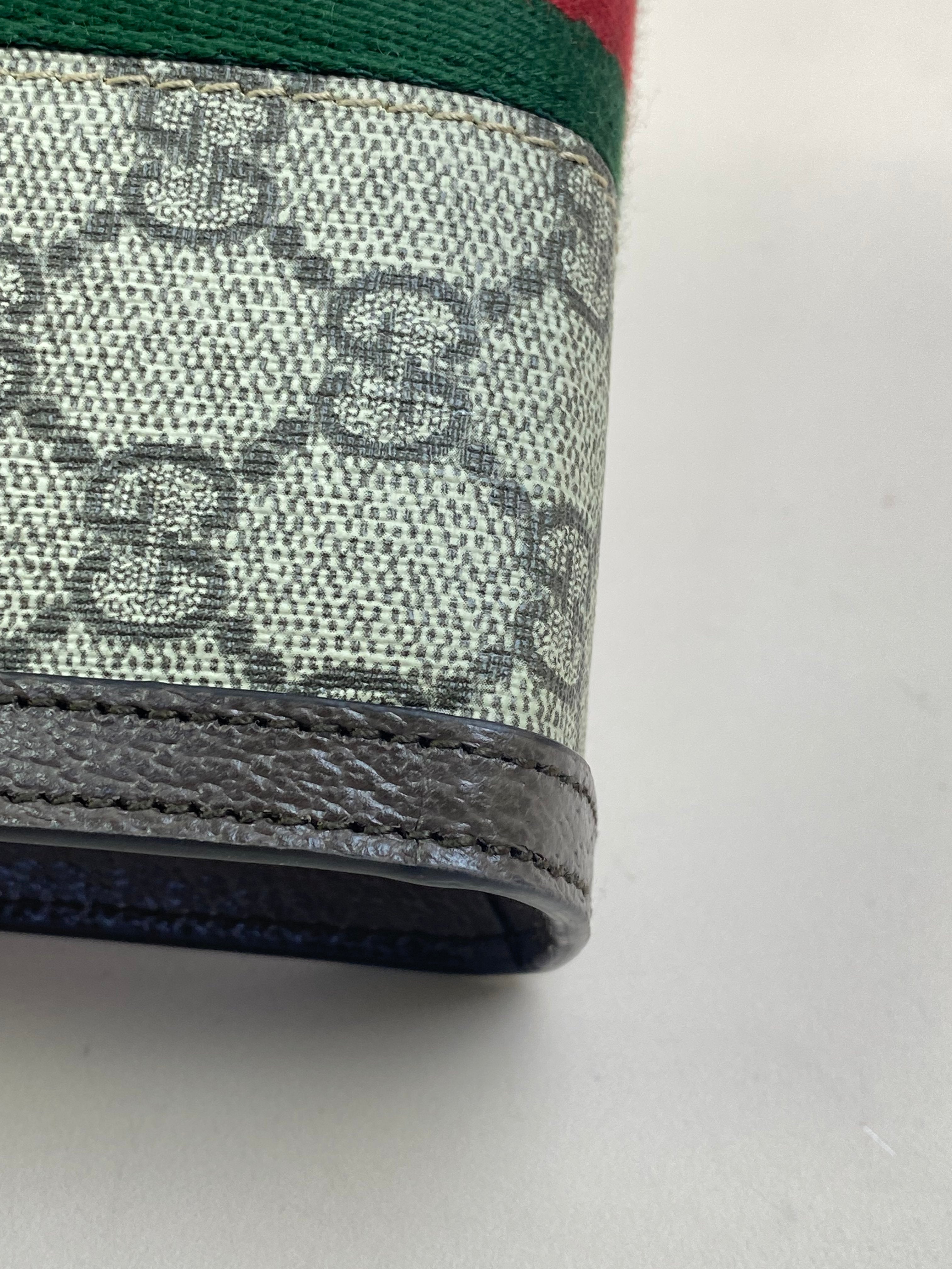 Gucci Bicolor Ophidia GG Supreme Handbag with Strap