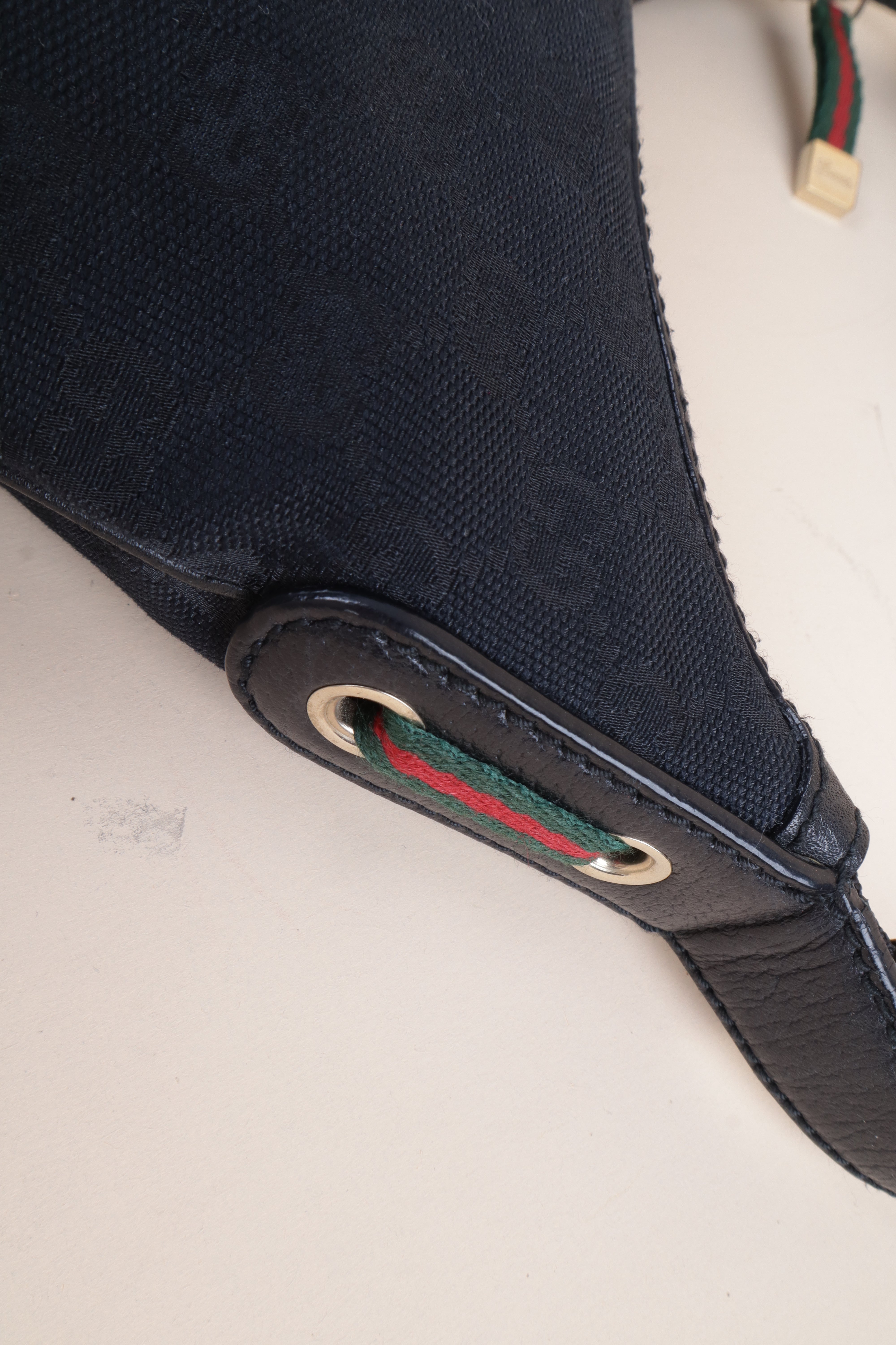 Gucci Black GG Princy Small Hobo Bag