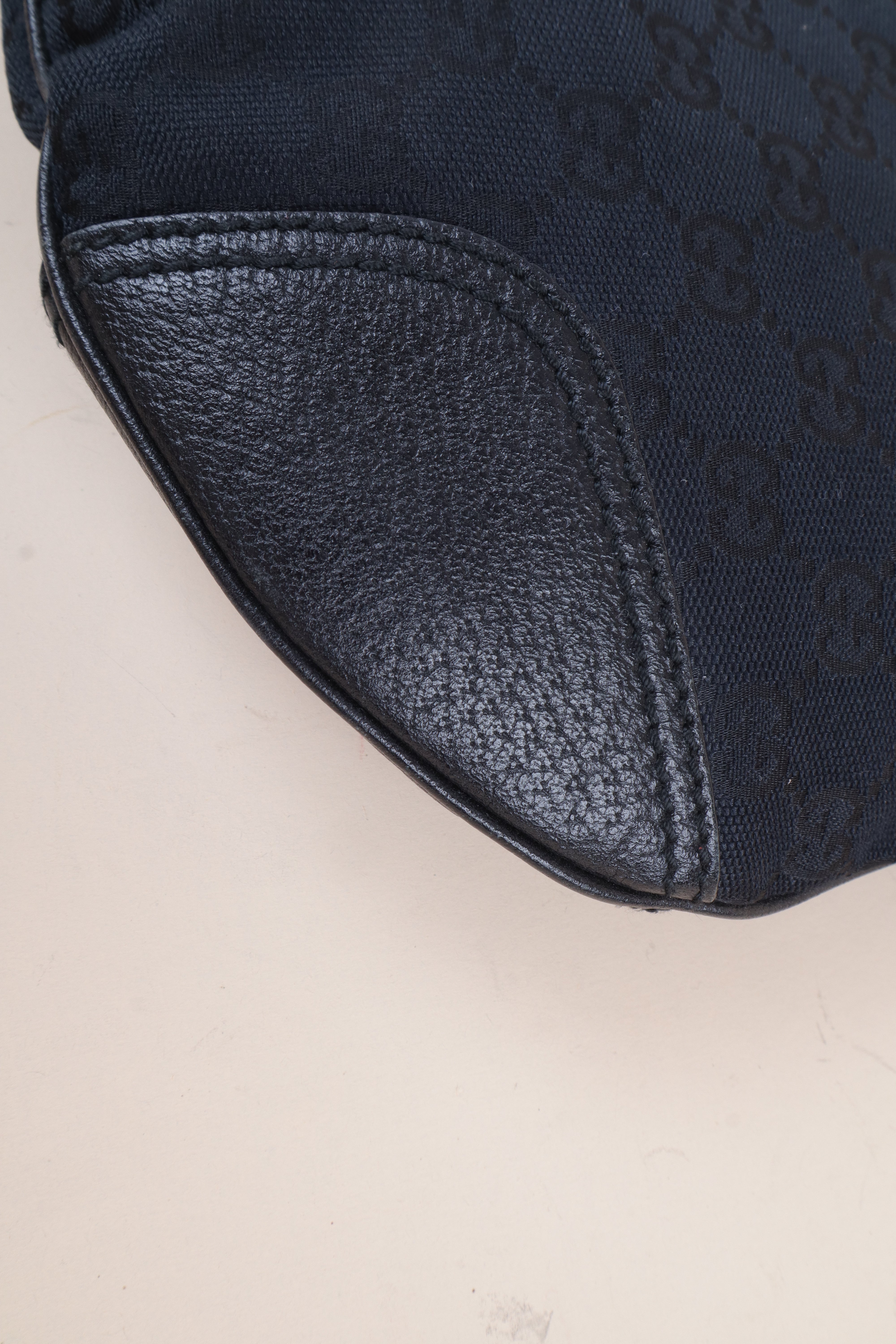 Gucci Black GG Princy Small Hobo Bag
