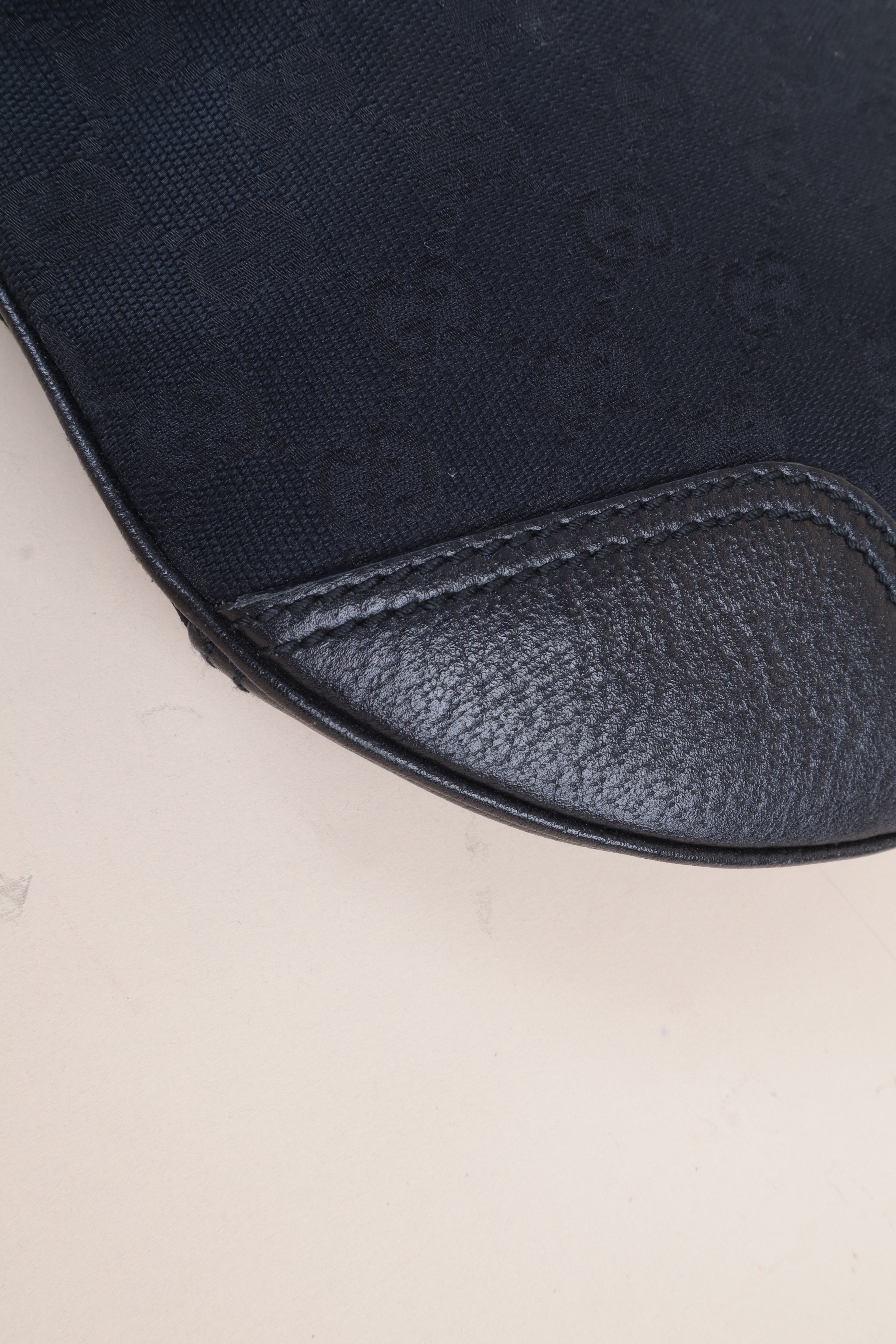 Gucci Black GG Princy Small Hobo Bag