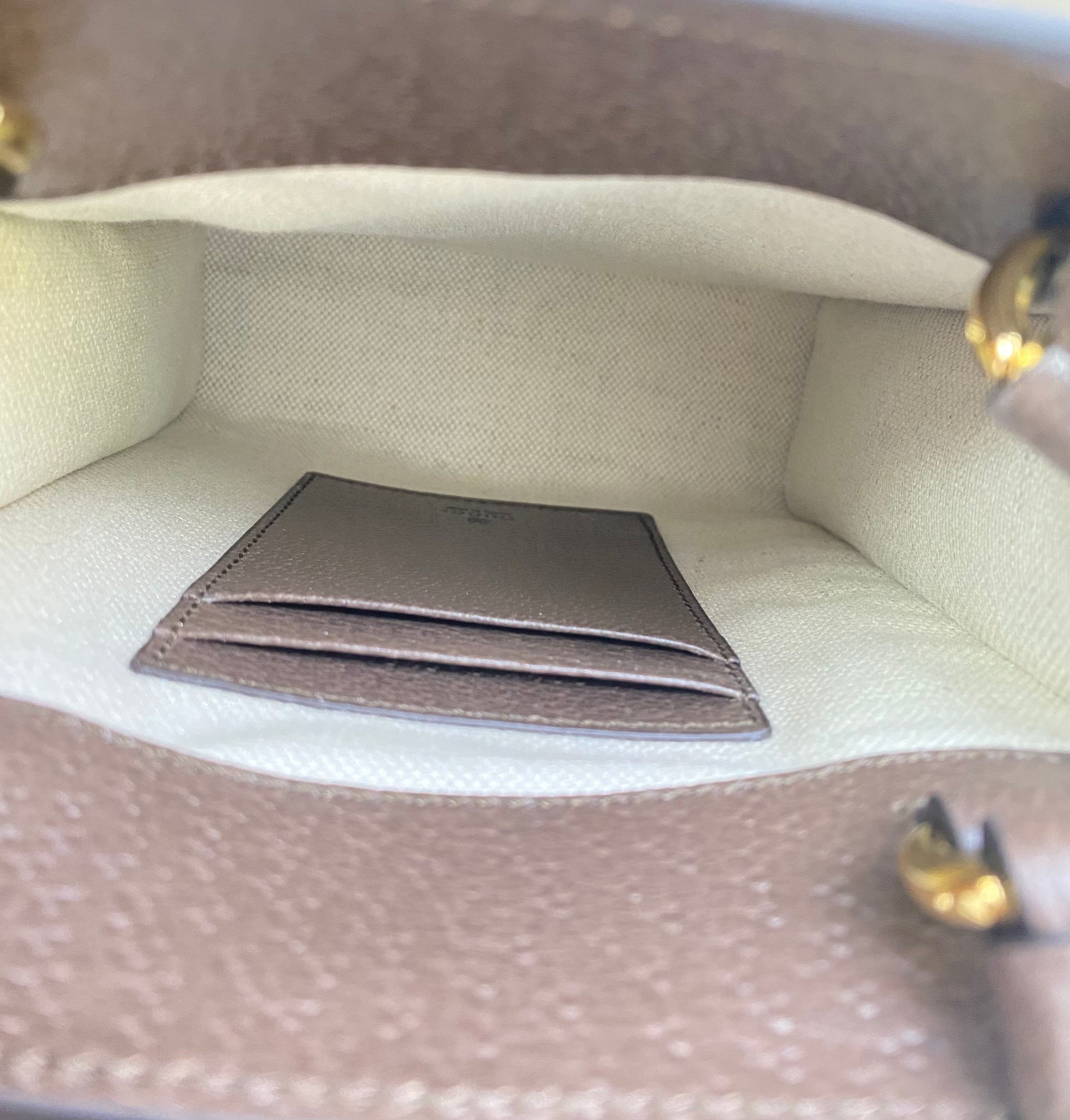Gucci Bicolor Ophidia GG Supreme Handbag with Strap