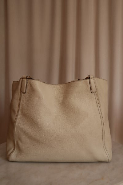 Gucci White Soho Convertible Tote Top Handle Bag-handbag-Gucci-The Closet Egypt