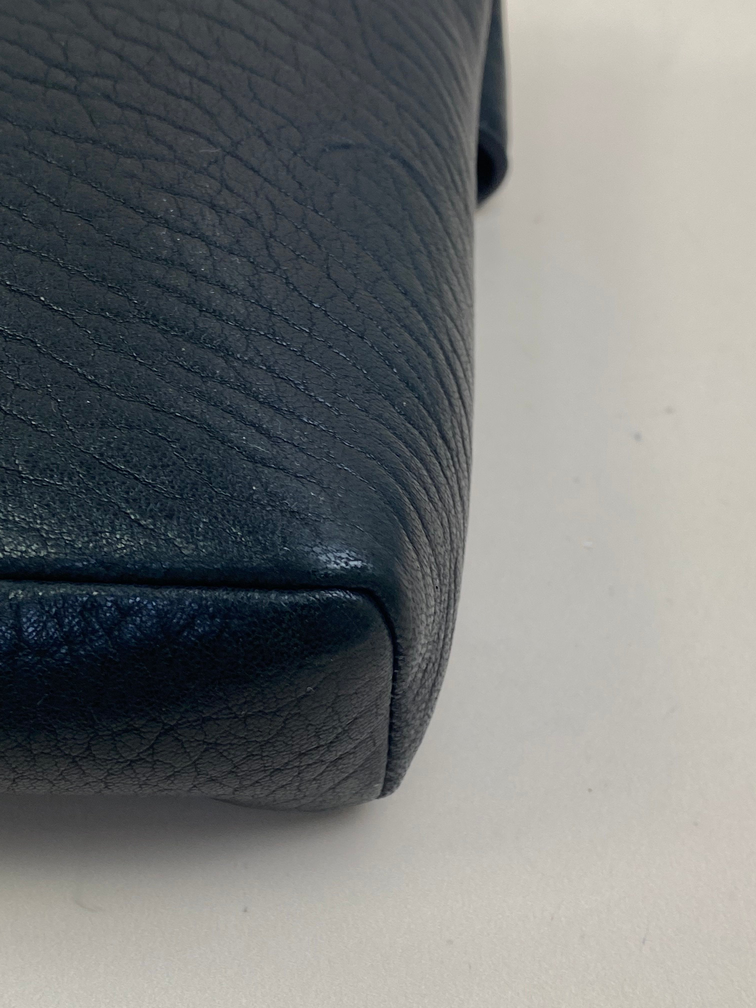 YSL Black Envelope Pouch