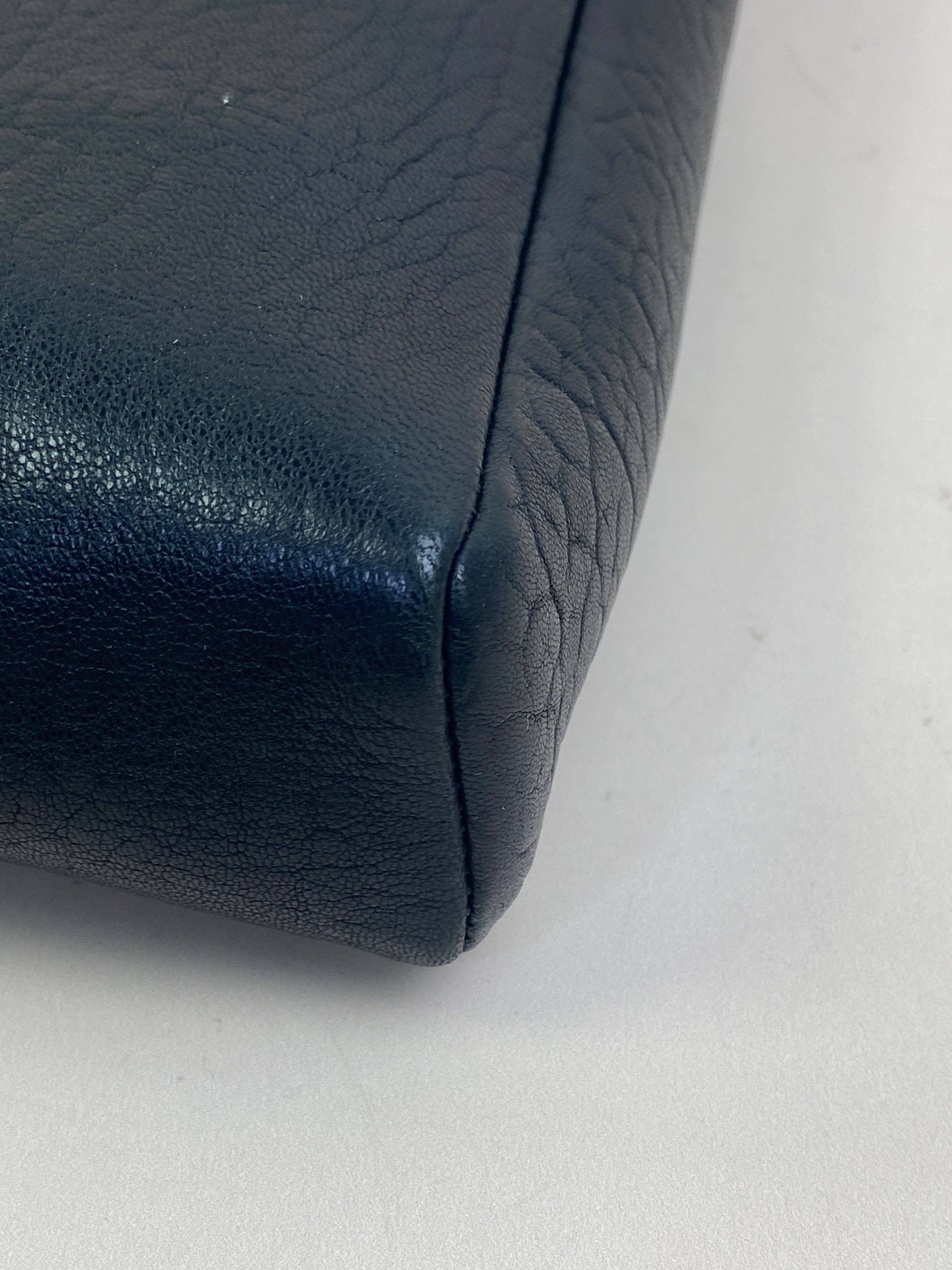 YSL Black Envelope Pouch