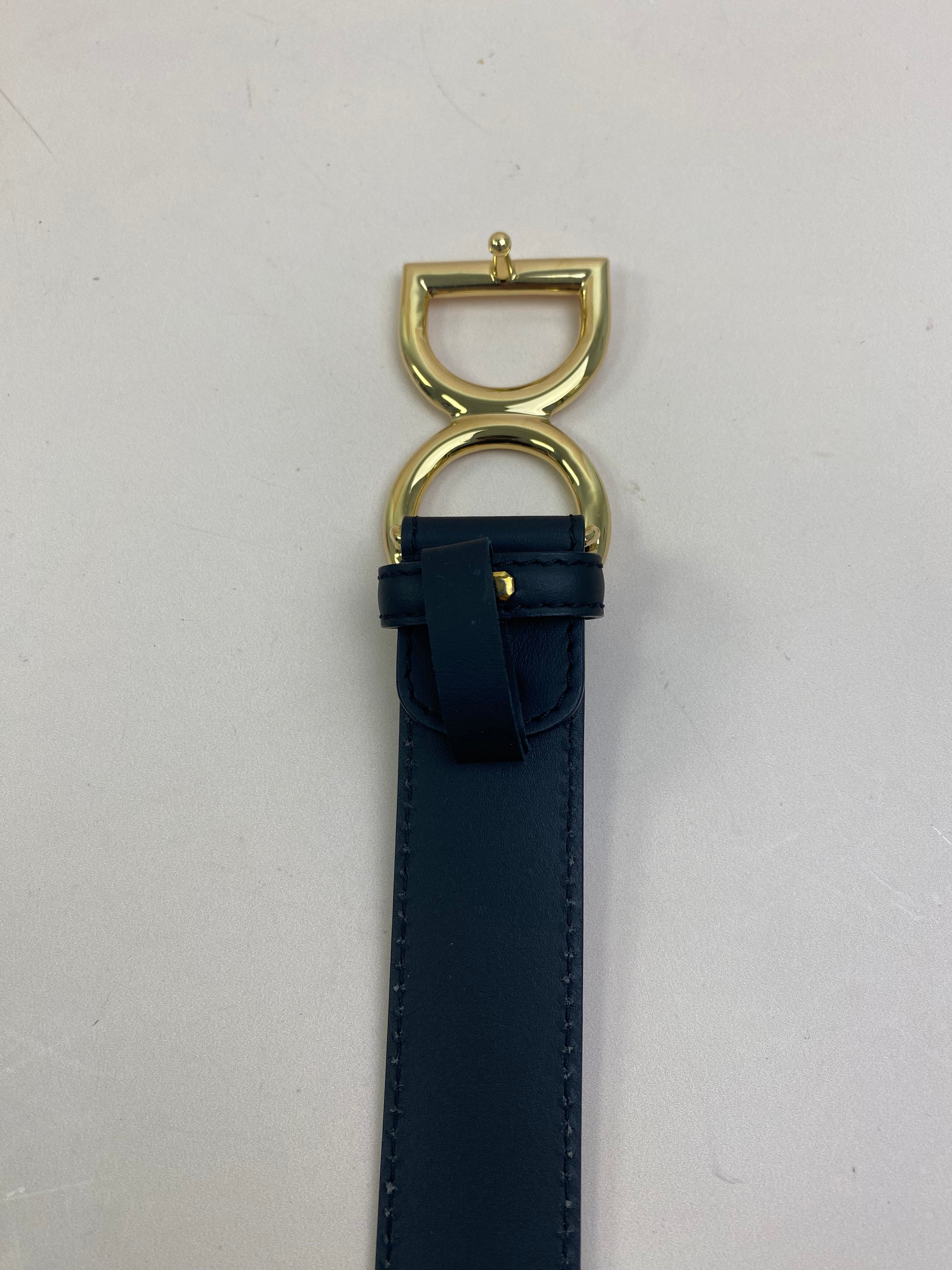 Dolce & Gabbana Black D&G Logo Belt