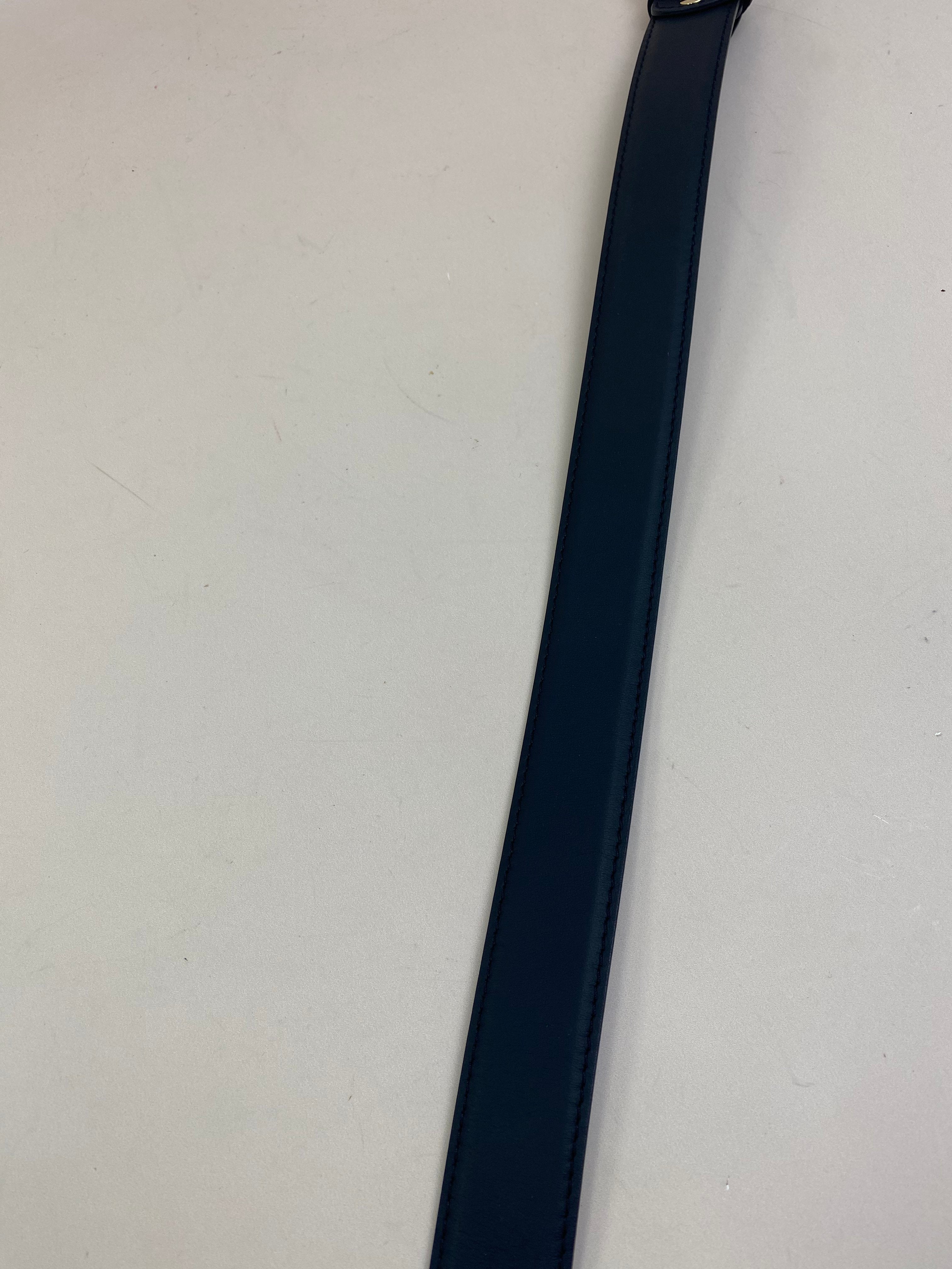 Dolce & Gabbana Black D&G Logo Belt