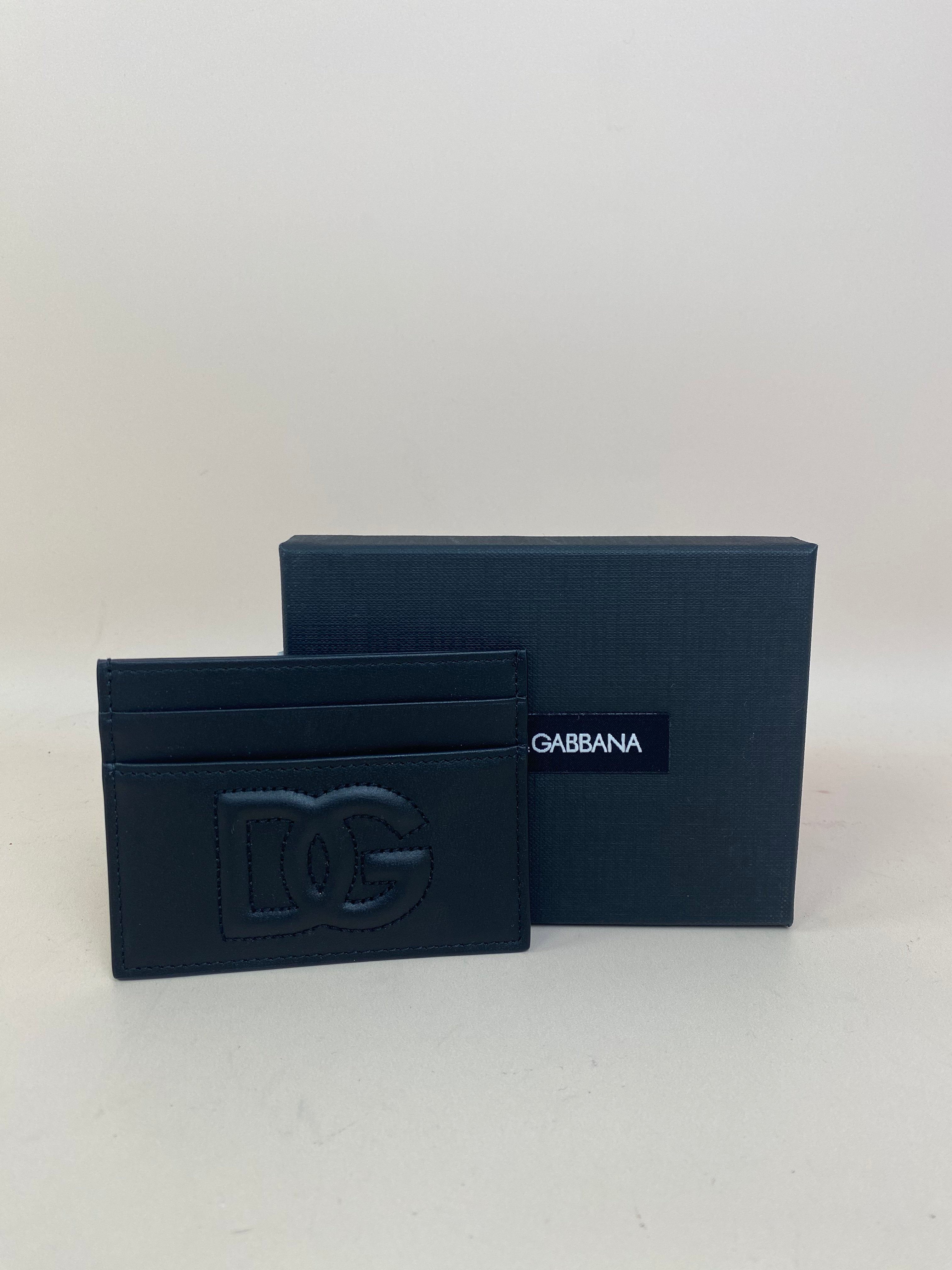 Dolce & Gabbana Black DG Card Holder