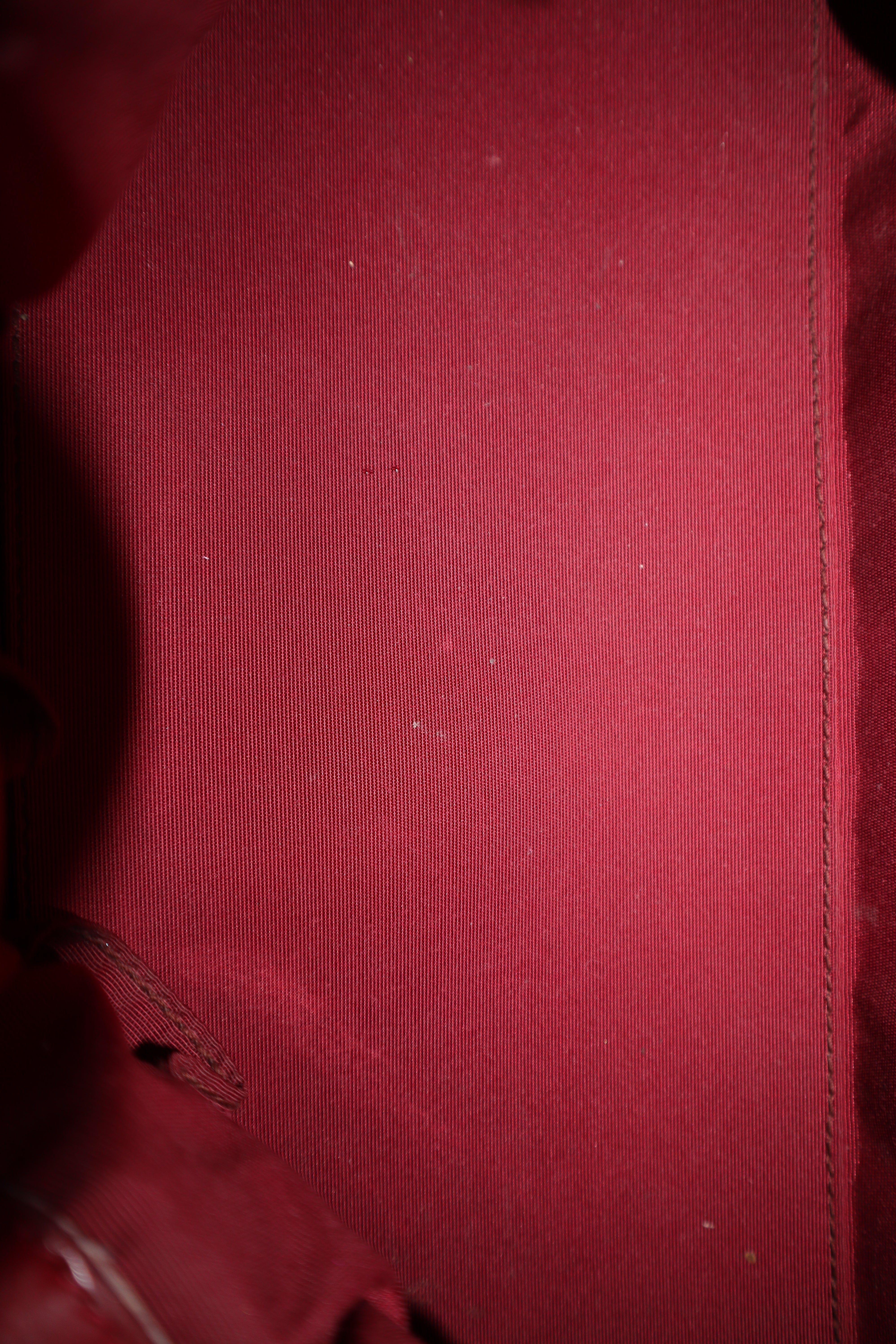 Christian Dior Red Cannage Le Trente Shoulder Bag W/ Bag Charm