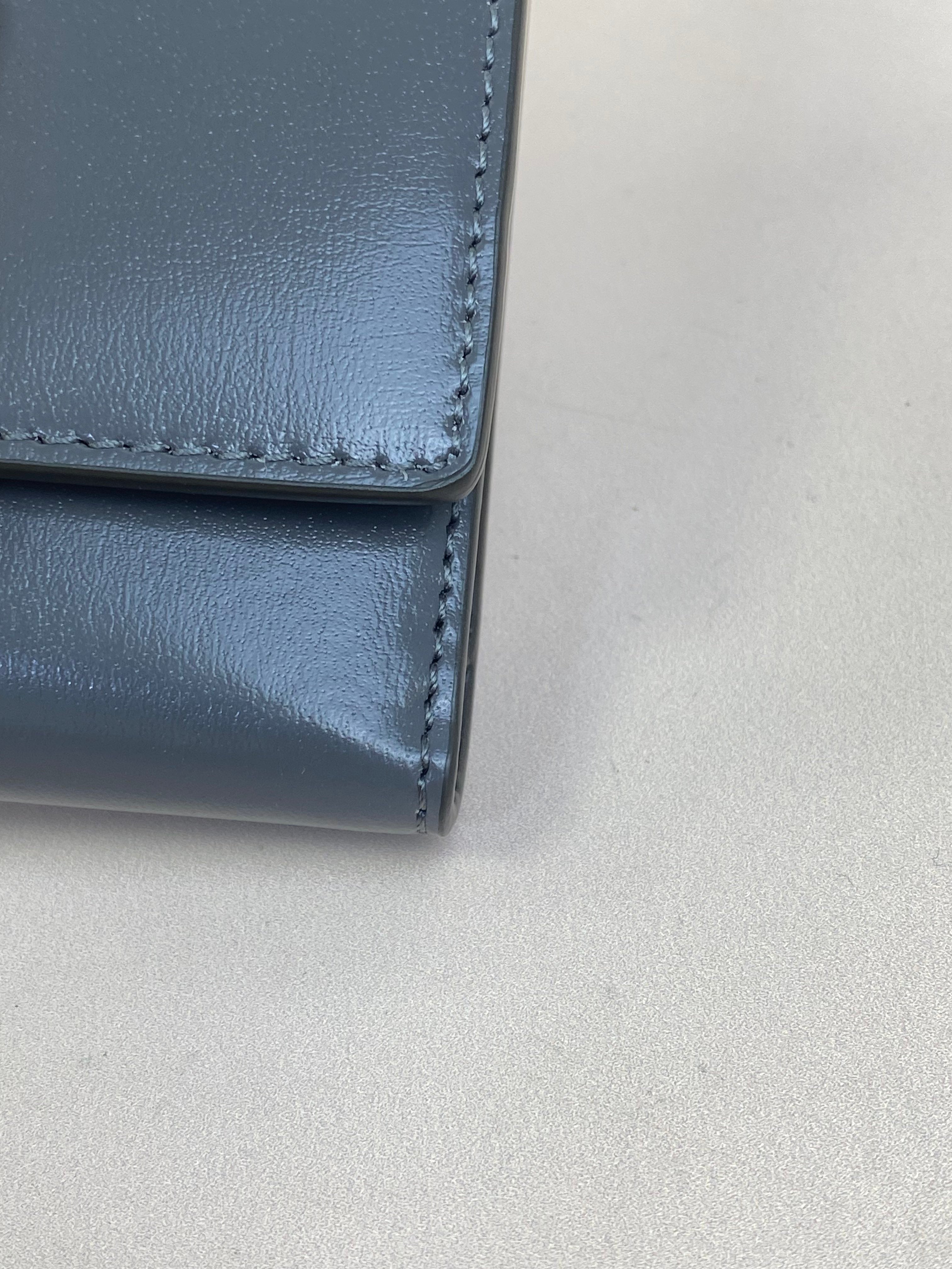 Givenchy Grey 4G Liquid Small Wallet