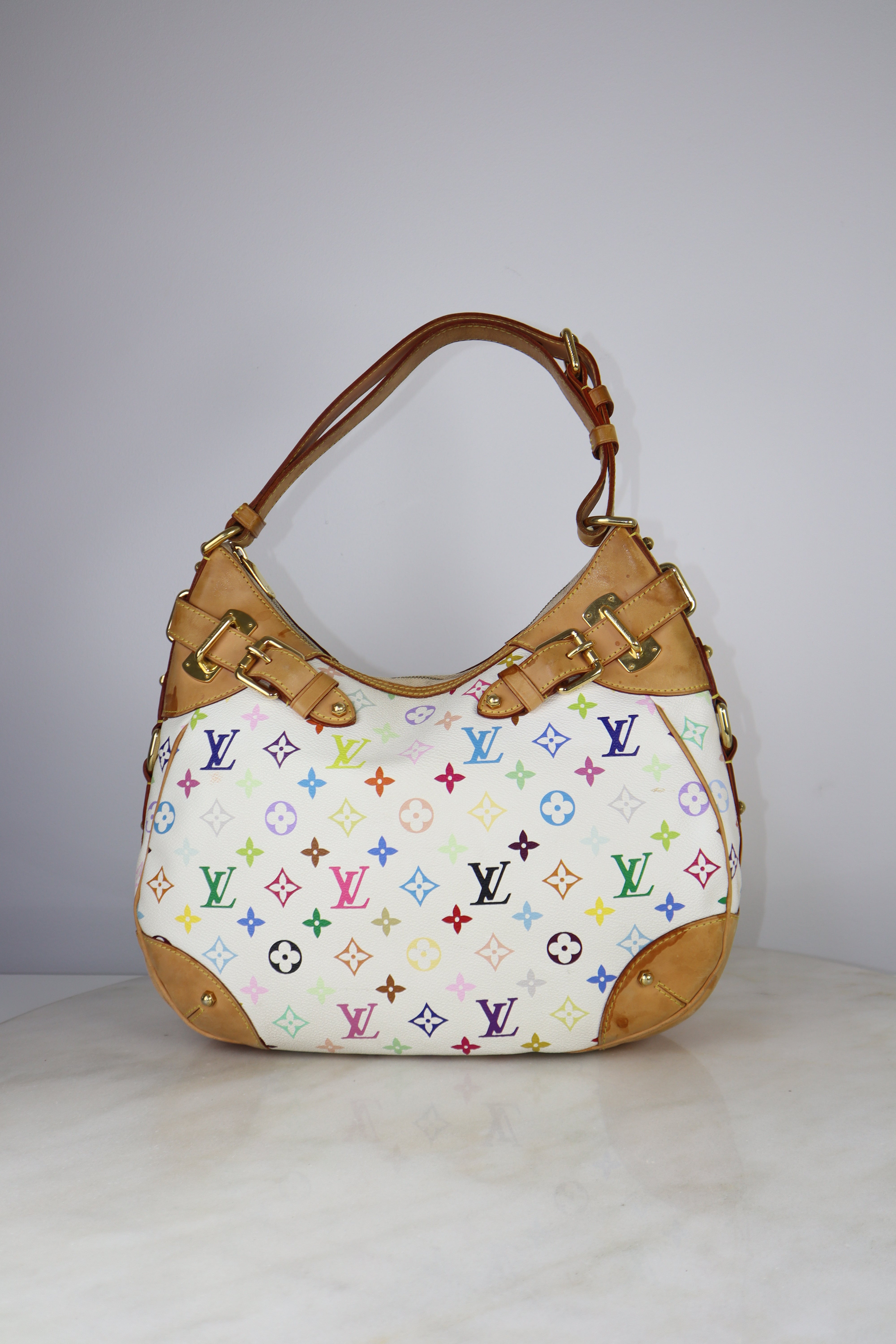 Louis Vuitton Multicolor Monogram Greta Hobo Bag