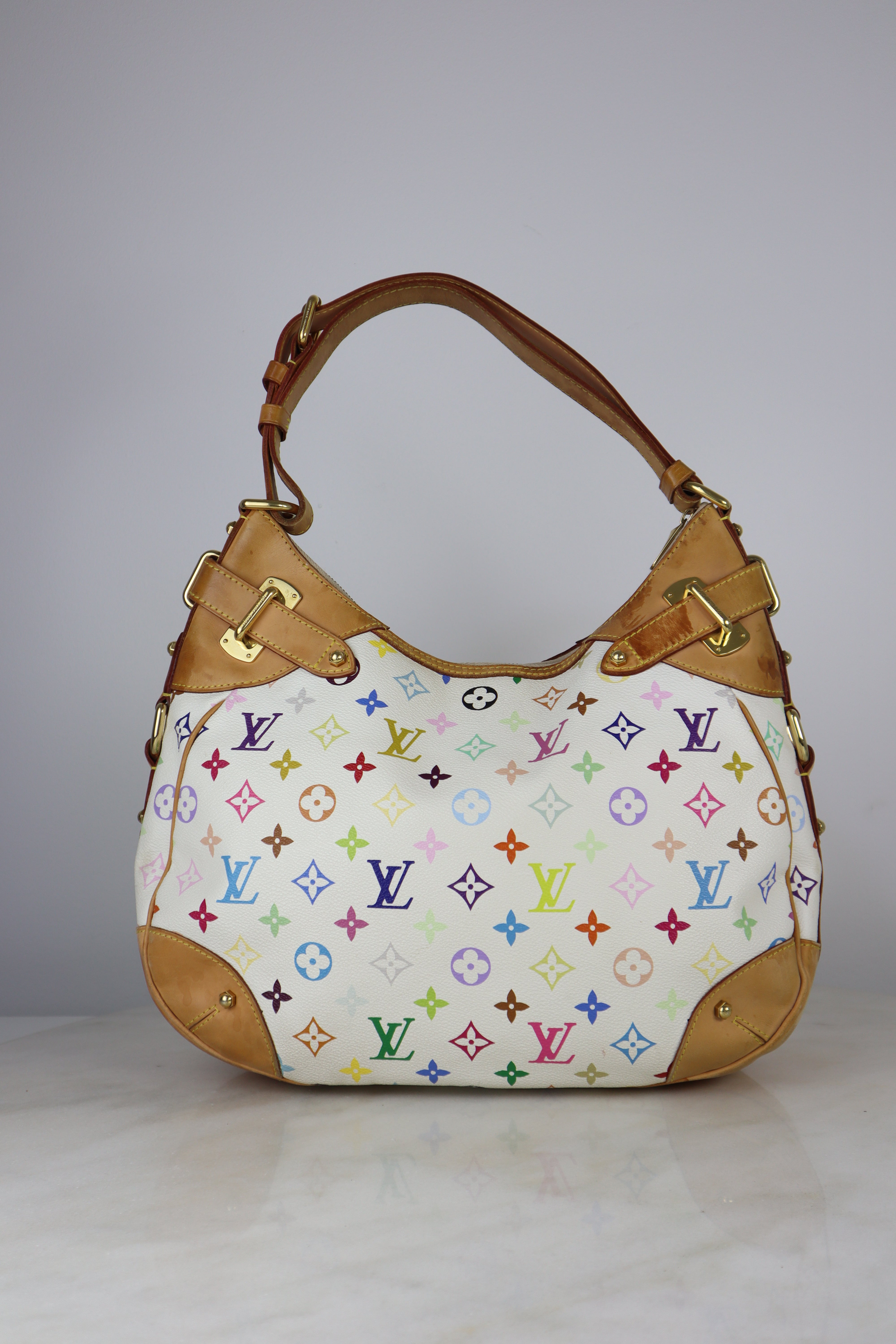 Louis Vuitton Multicolor Monogram Greta Hobo Bag