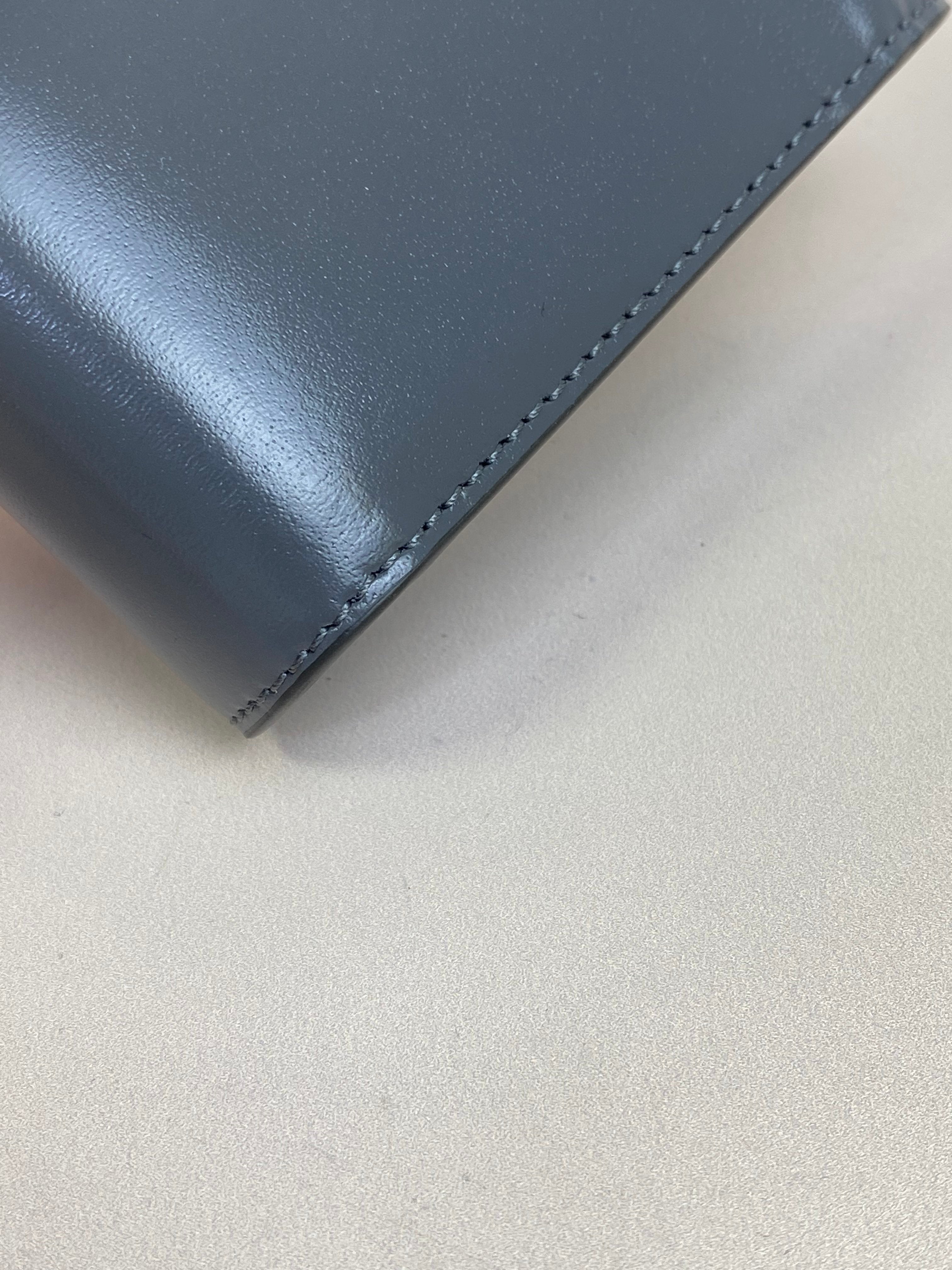 Givenchy Grey 4G Liquid Small Wallet