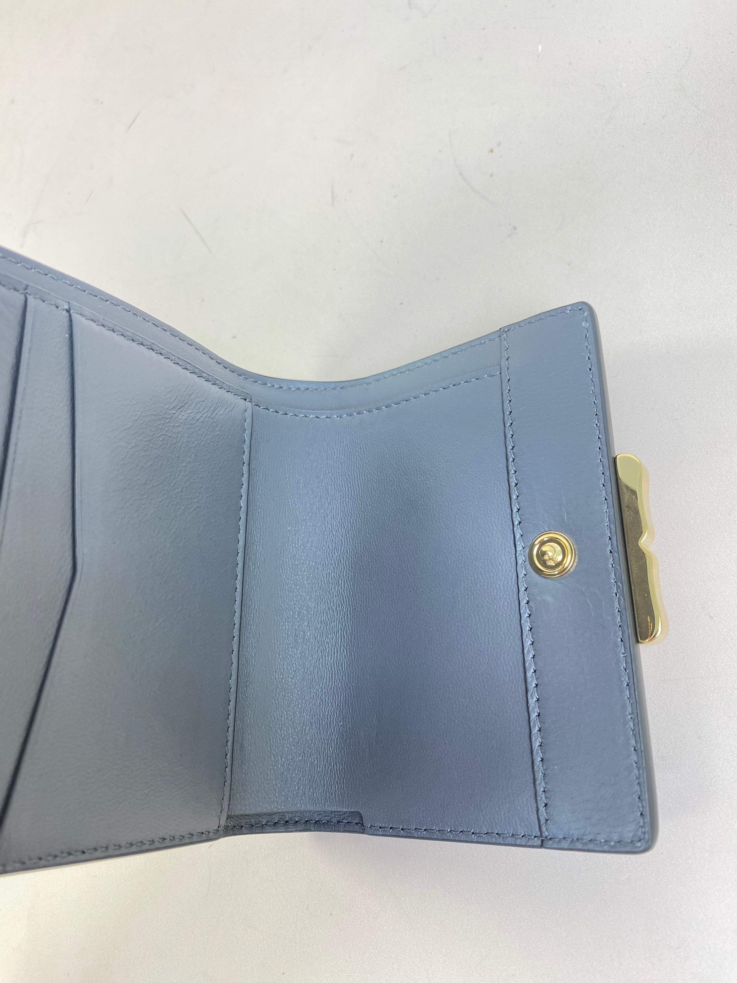 Givenchy Grey 4G Liquid Small Wallet