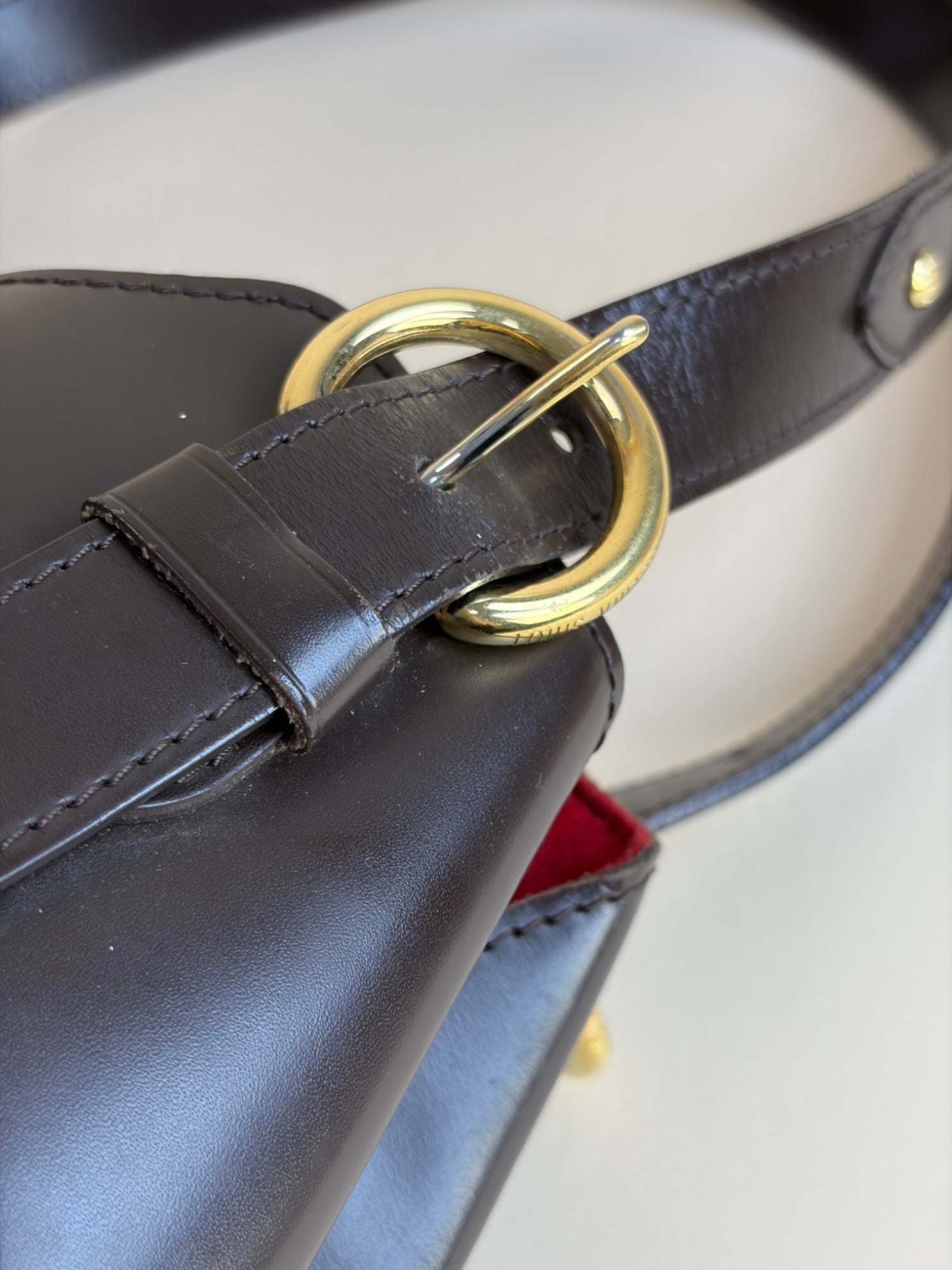 Louis Vuitton Damier Ebene Sistina GM Bag